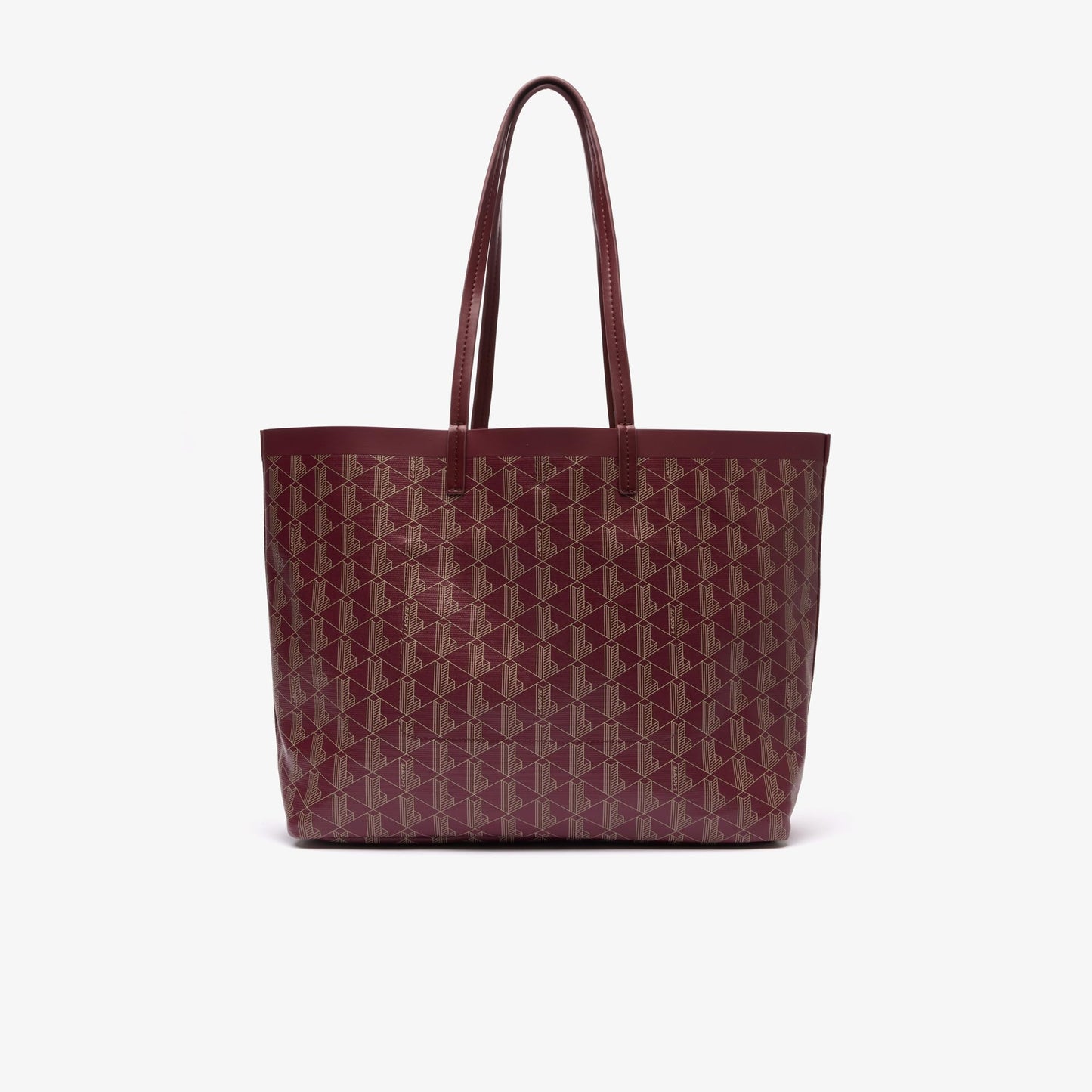 Lacoste Zely Coated Canvas Monogram Medium Tote (NF4344M45)