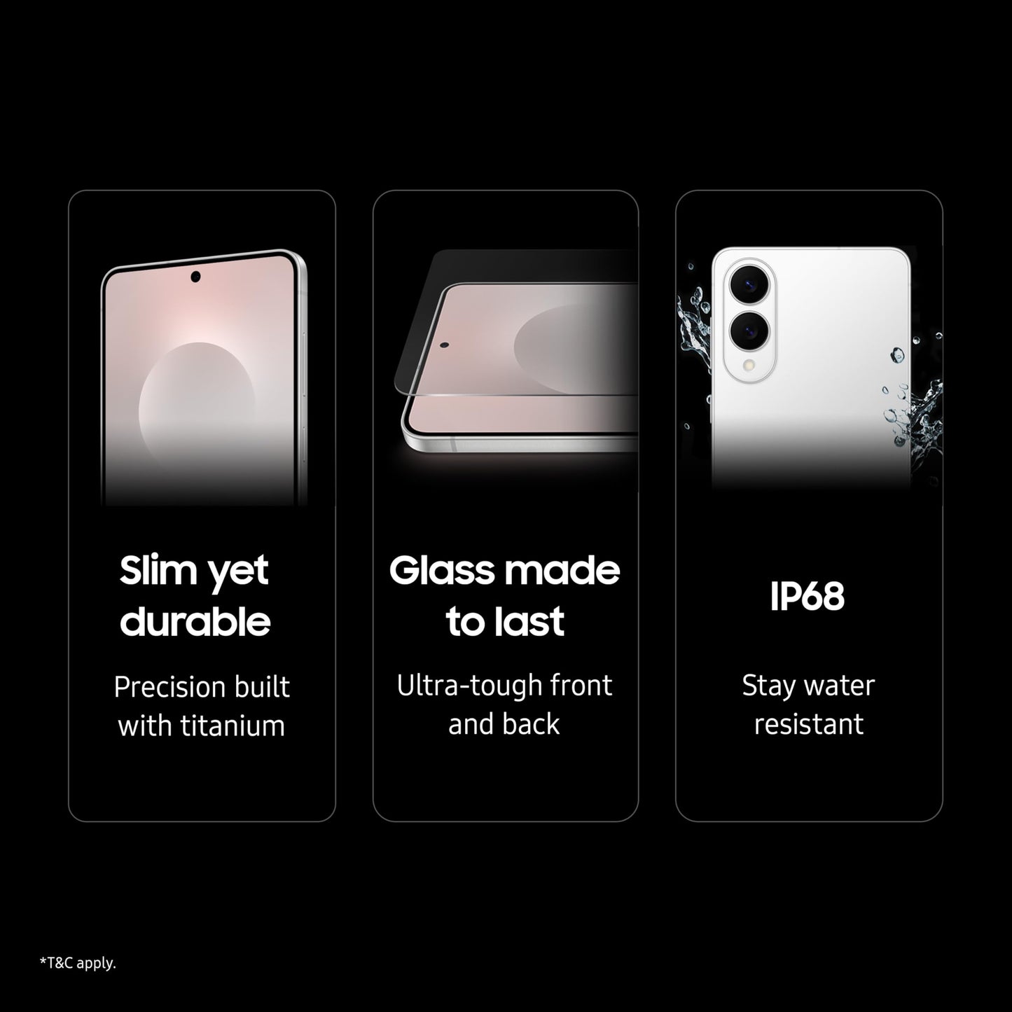 Samsung Galaxy S25 Edge 5G AI Smartphone (Titanium Silver, 12GB RAM, 512GB Storage) | Precision Built with Titanium | Ultra-Sleek and Premium with a 200 MP Camera | Snapdragon 8 Elite for Galaxy