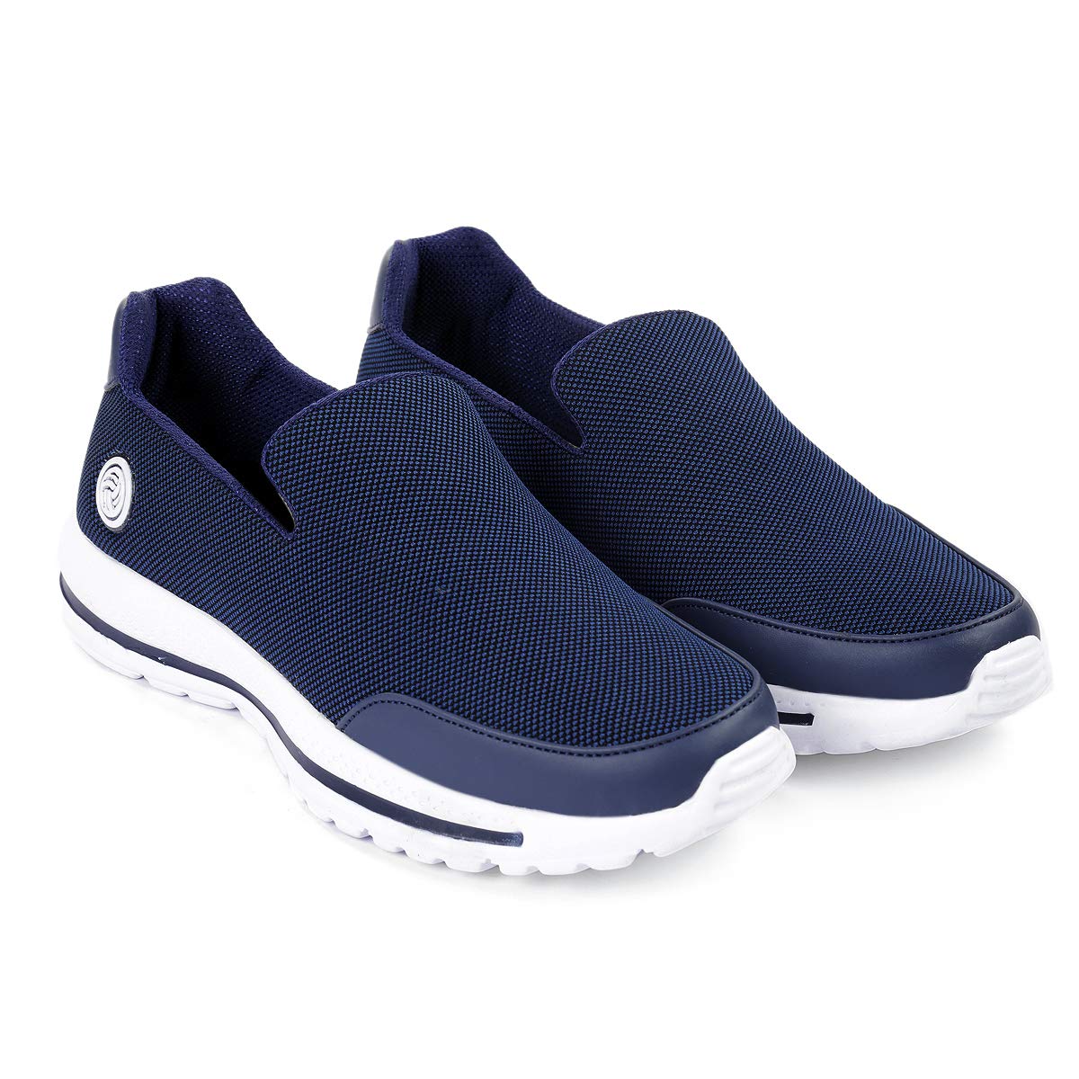 Bacca Bucci® Performance Men's Athletic Walking Comfortable Lightweight Incredible Walking Shoes for Men- Blue, Size UK12