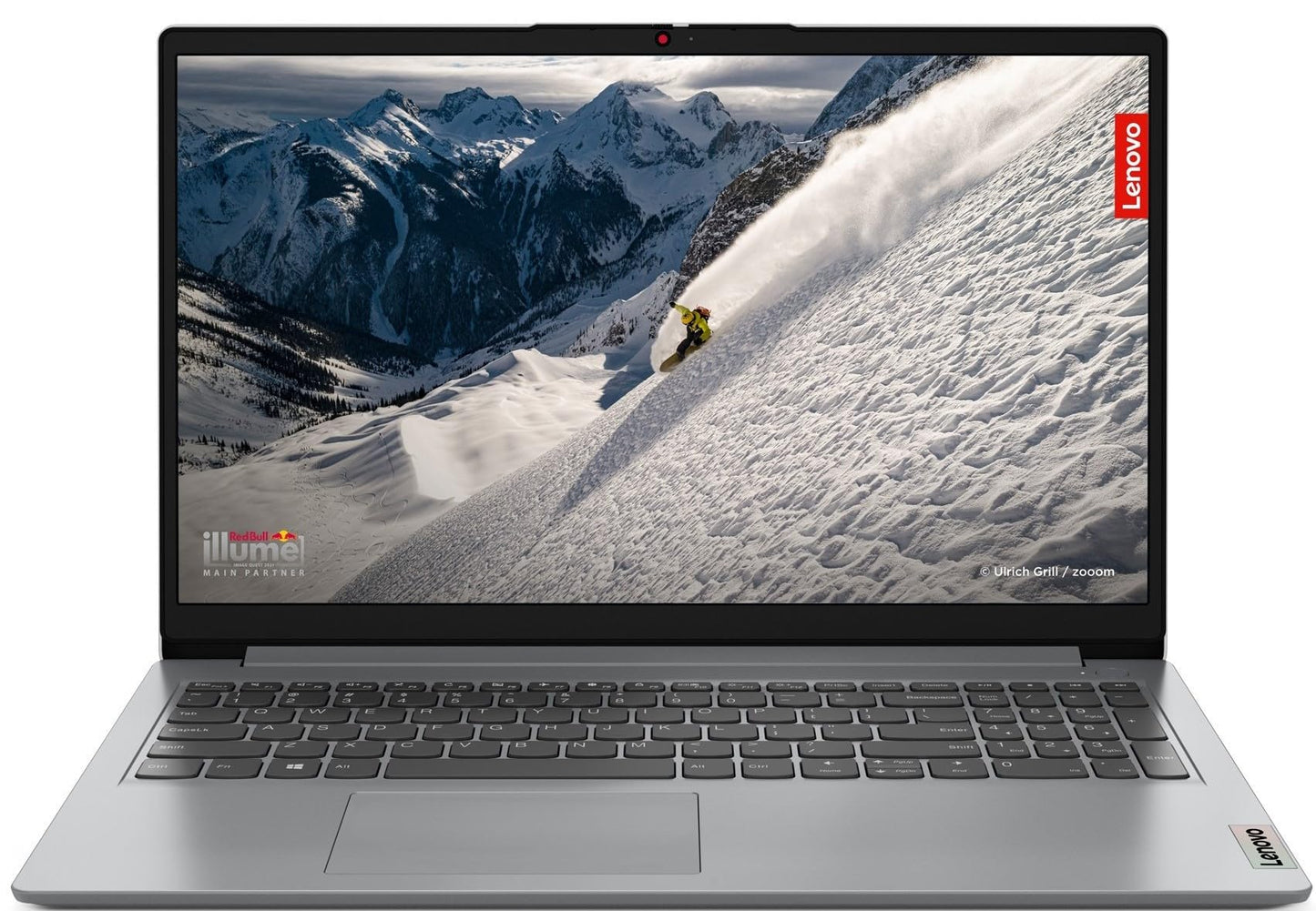 Lenovo IdeaPad 1, AMD Ryzen 5 7520U, 8GB RAM, 512GB SSD, HD 15.6", Windows 11 Home, Cloud Grey, 1.58Kg, 82VG00ESIN, Thin and Light, 1Yr Warranty Laptop