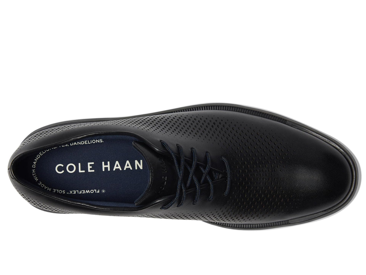 Cole Haan Mens Grandflex Dress Laser Oxfords, Black, 8.5 UK