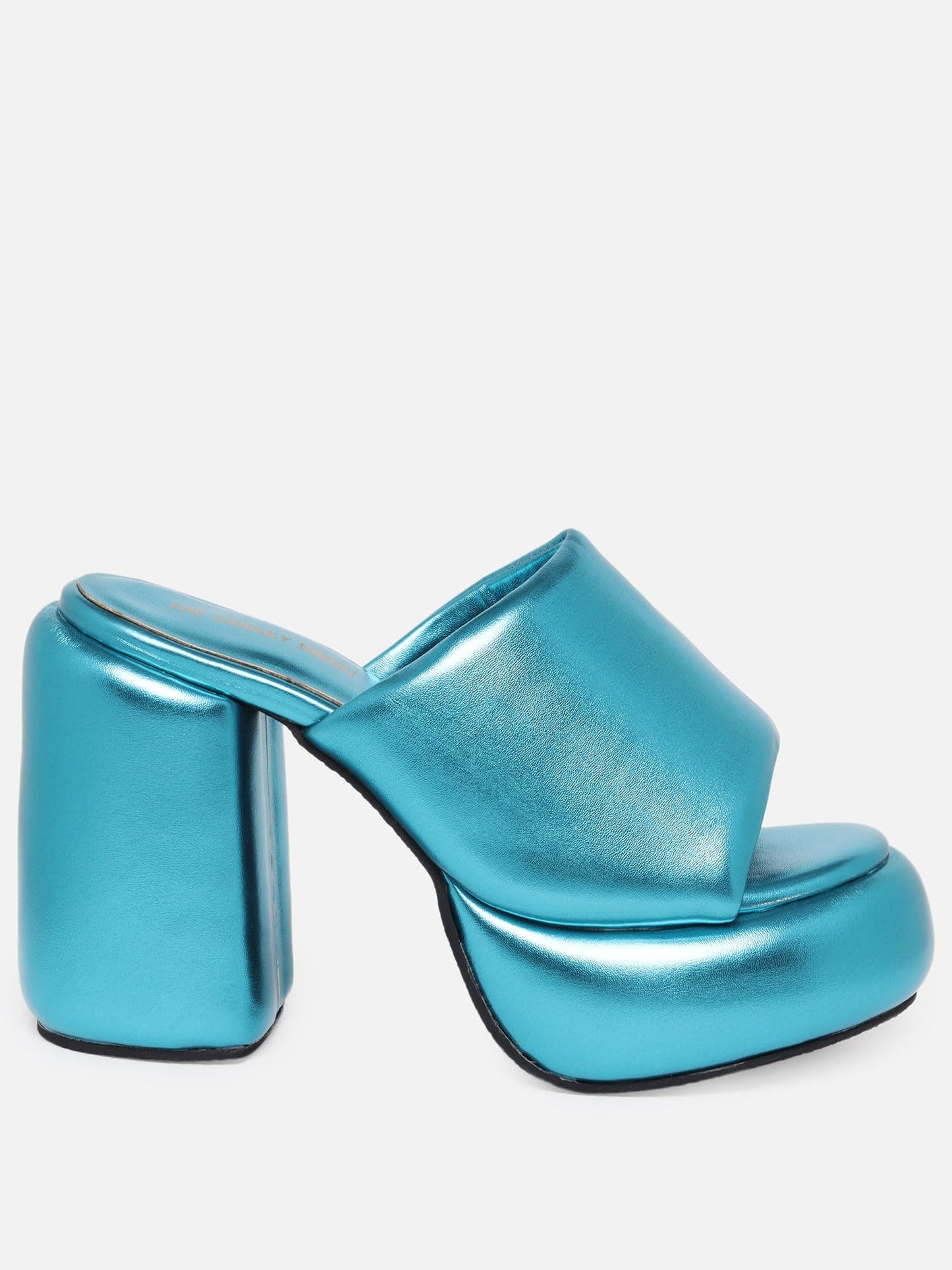 THE QUIRKY NAARI Metallic Chunks - Teal for A Rich Look | Metallic