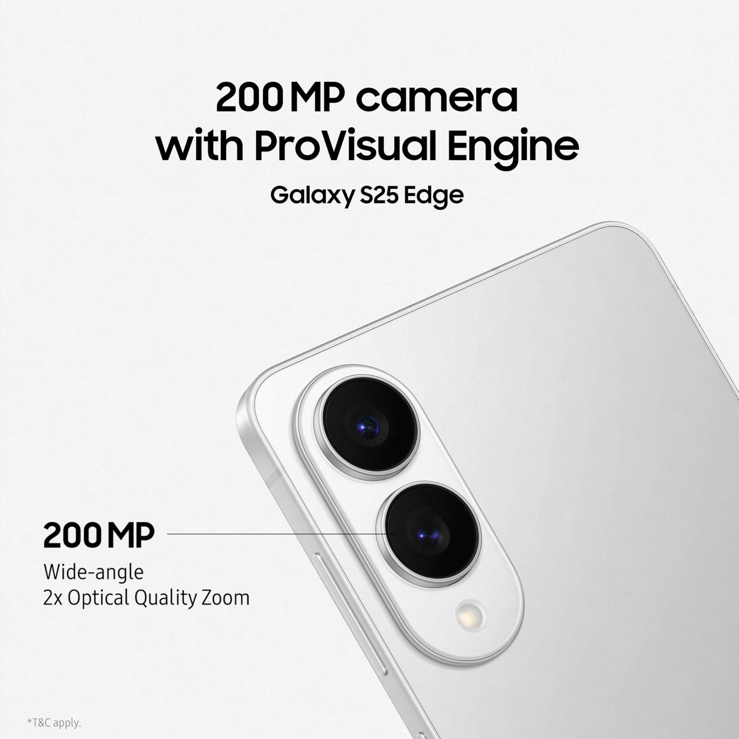 Samsung Galaxy S25 Edge 5G AI Smartphone (Titanium Silver, 12GB RAM, 512GB Storage) | Precision Built with Titanium | Ultra-Sleek and Premium with a 200 MP Camera | Snapdragon 8 Elite for Galaxy