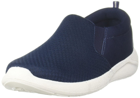 Bata Men's Slip-on Walking Shoe - Navy (6 UK) (8589018)