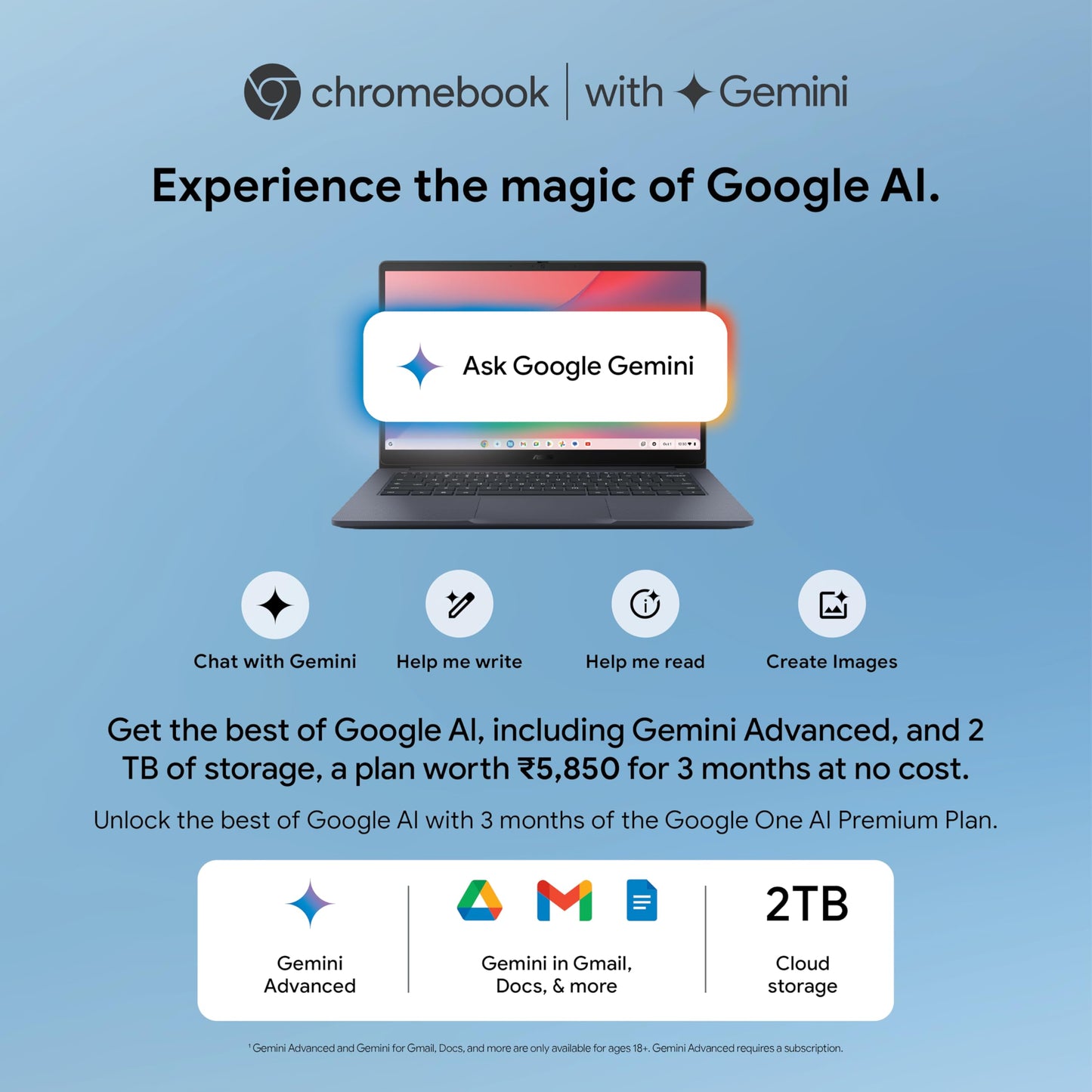 ASUS Chromebook CX1405 (2026), Smartchoice,Intel N50 Processor, Intel UHD iGPU, 8GB RAM, 128GB SSD, FHD, 14" (35.5 cm), Chrome OS, Pure Grey, 1.39 Kg, CX1405CTA-S60622, 42WHrs, Thin & Light Laptop