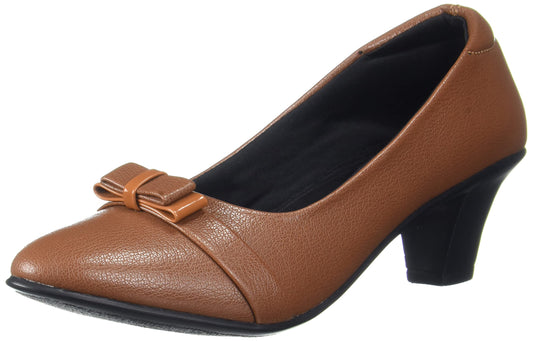 Mochi Women's Tan Pump (31-4802)