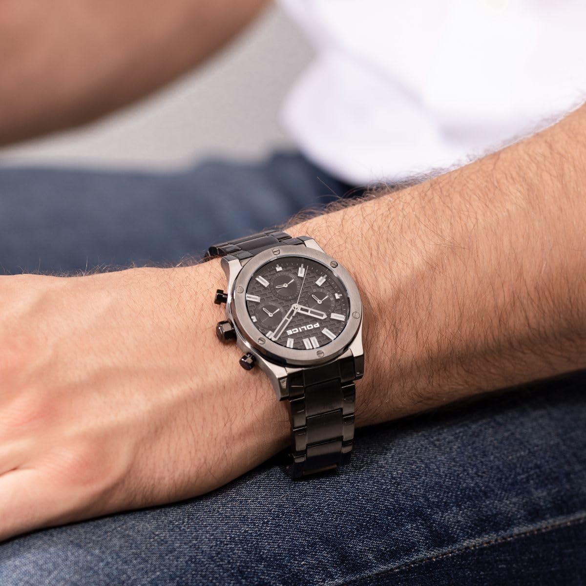 Police Analog Black Dial Men's Casual Watch