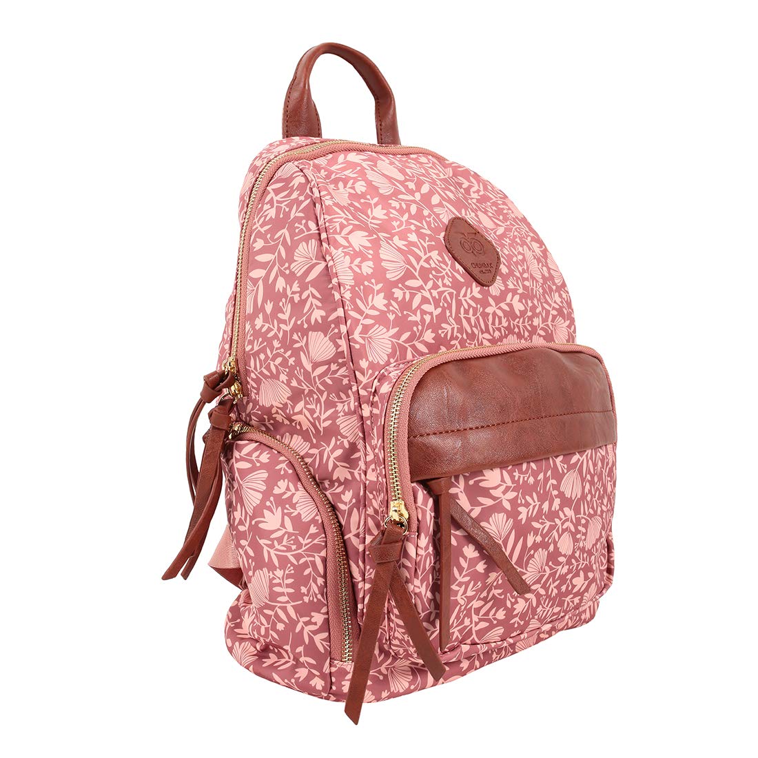 Chumbak Backpack for Women | Stylish Canvas Laptop Bag | Office Bag, College Essentials, and Travel Backpack for Girls | Autumn Break Collection