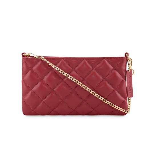 Fastrack Quilted Sling Bag for Women, Girls and Ladies