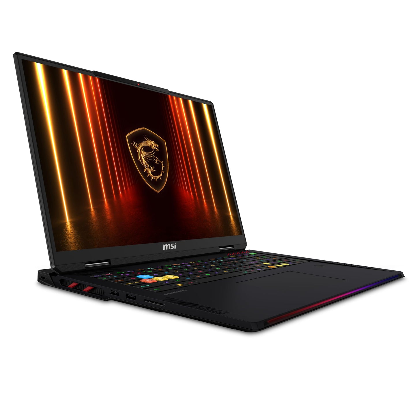 MSI Raider 18, Intel Series 2 Core Ultra 9 285HX, 46cm UHD+ 120Hz Gaming Laptop (64GB/4TB NVMe SSD/Windows 11 Home/NVIDIA GeForce RTX 5090, GDDR7 24GB/Core Black/3.6Kg) A2XWJG-253IN