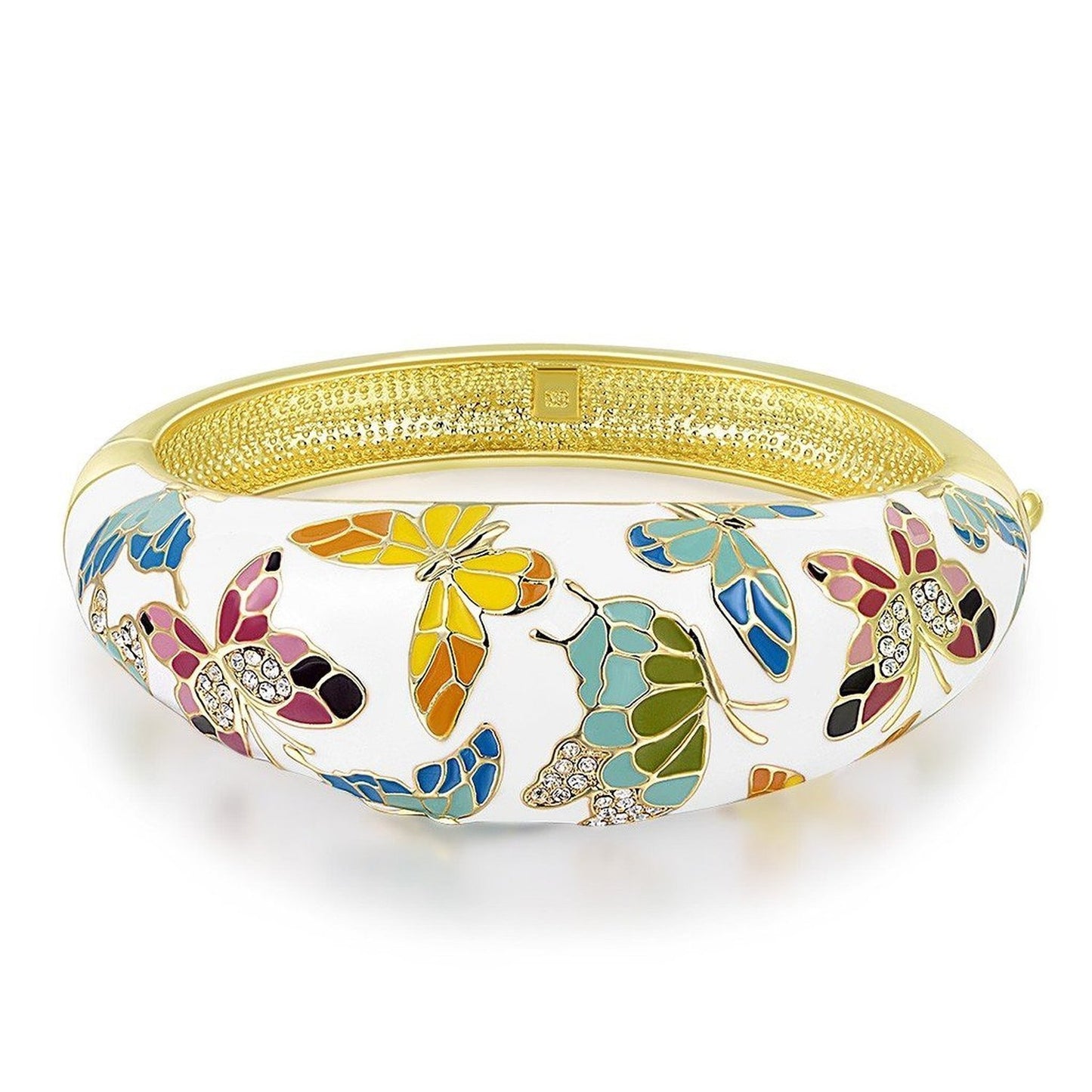 YouBella Fashion Jewellery Crystal Stylish Bracelets Bangle For Women and Girls (Style 1)