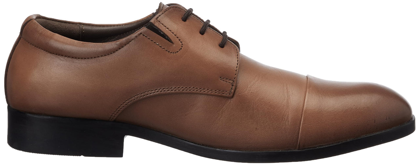 Woodland Men's Tan Softy Crust Formal Shoes-8 UK (42EURO) (GF 4908023)