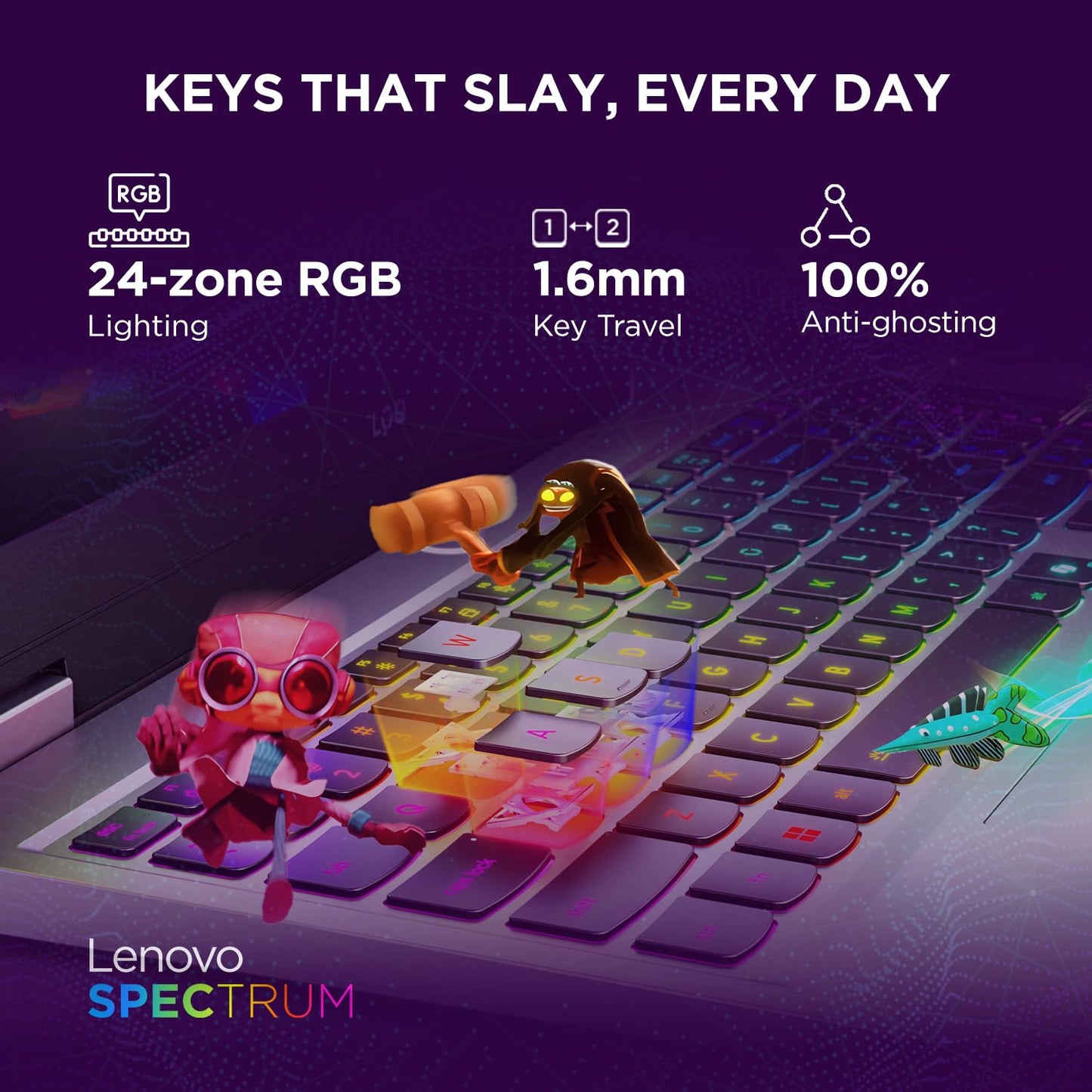 Lenovo LOQ, Intel Core i7 13th Gen 13700HX, NVIDIA RTX 5050 8GB, 16GB RAM, 1TB SSD, 15.6"(39.6cm), 144Hz, Windows 11, Office 2024, Grey, 2.4Kg, 83JE00U7IN, 440 AI Tops, 3 Mon. Game Pass Gaming Laptop