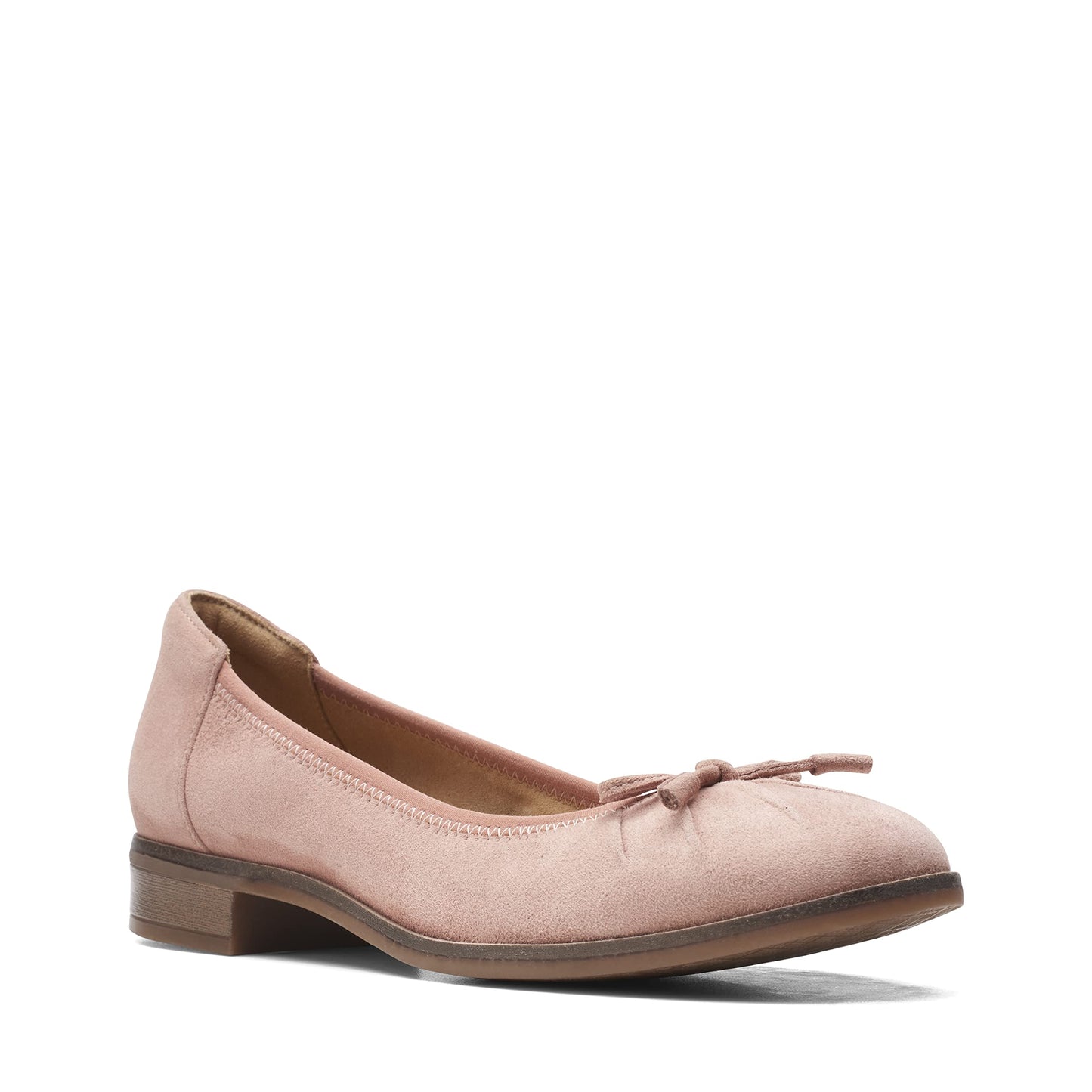 Clarks Pink Coloured Women Slip On Shoes (Size: 7)-26154380Pink