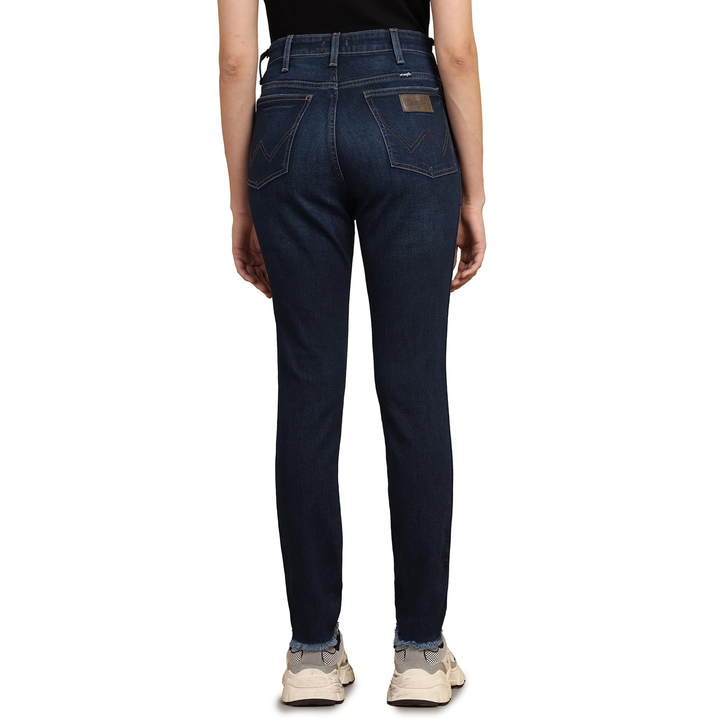 Wrangler Women Blue Skinny Fit Mid Rise Jeans