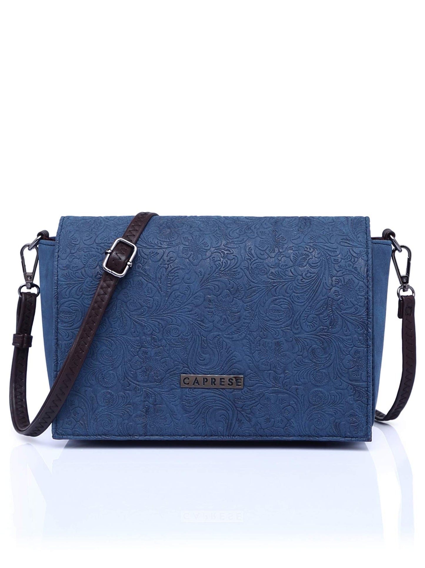 Caprese DARIA Women's Sling Bag (Blue)