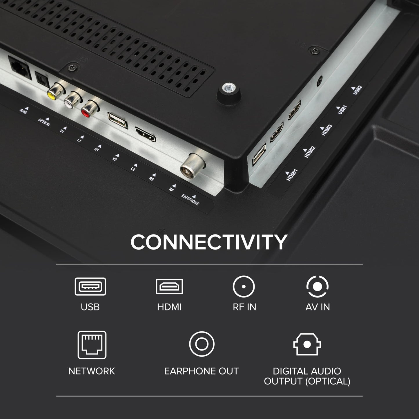 VW 140 cm (55 inches) Pro Series 4K Ultra HD Smart QLED Google TV VW55GQ1 (Black)