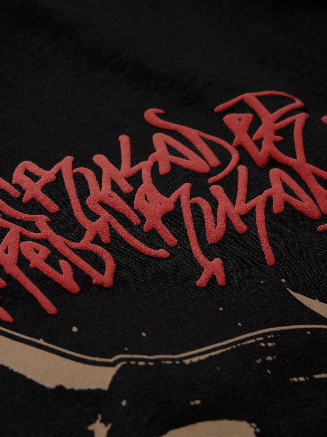 The Souled Store Official Batman Originals: Justice Oversized T-Shirt for Men Boys Cotton Casual Half Sleeves Baggy Loose Fit Drop Shoulder Round Neck Black