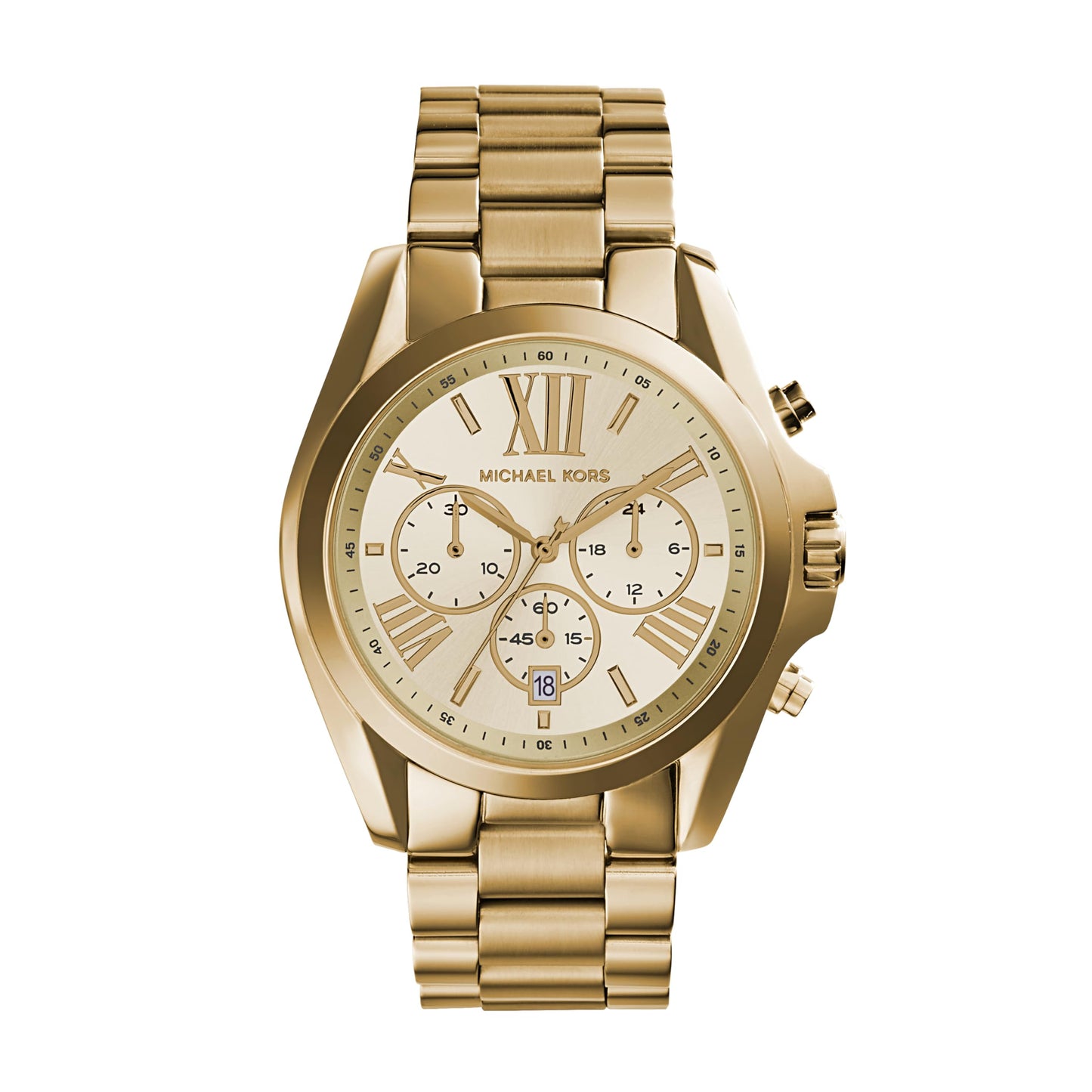 Michael Kors Analogue Gold Tone Watch for Women MK5605