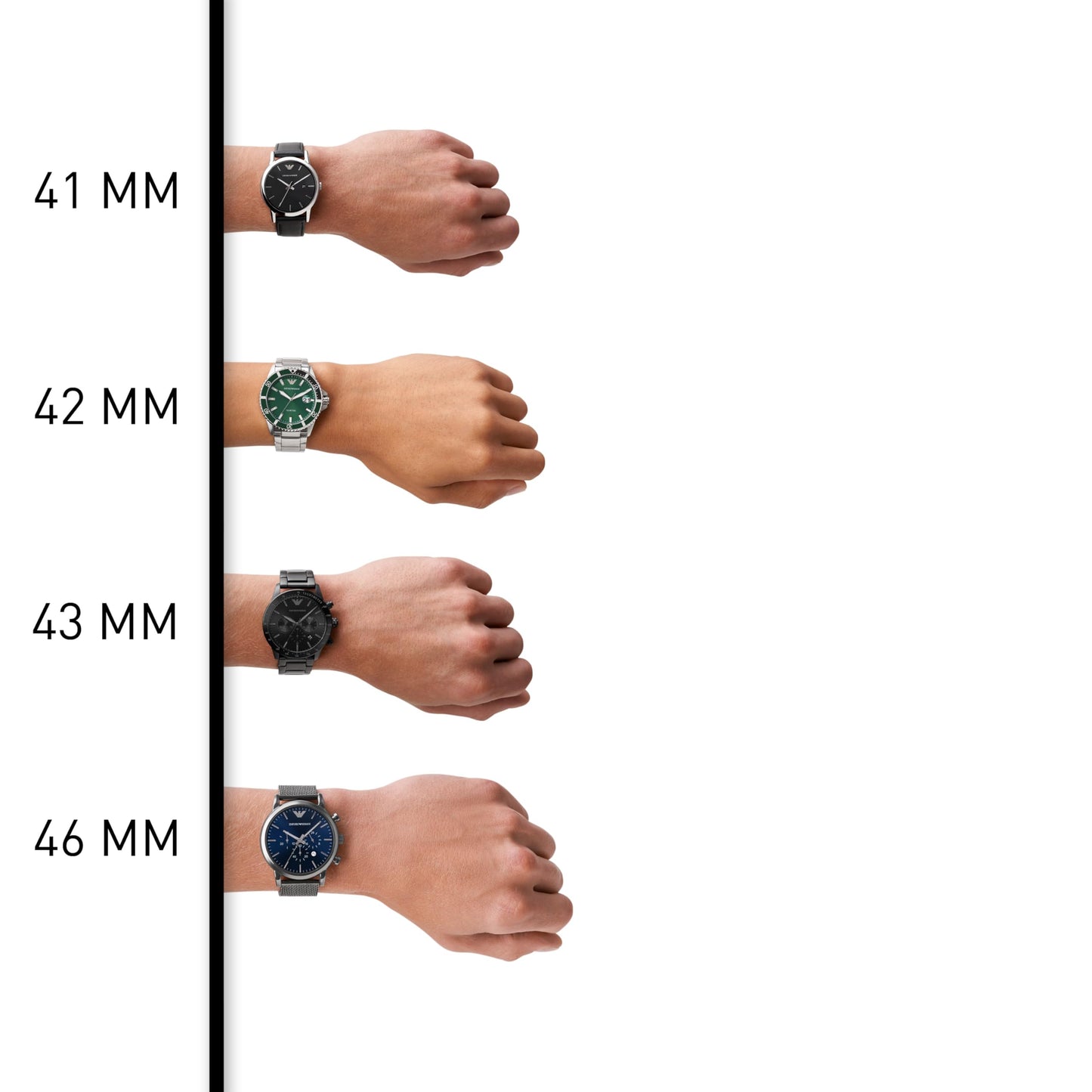 Emporio Armani N/A Blue Quartz Silicone Watch AR11685