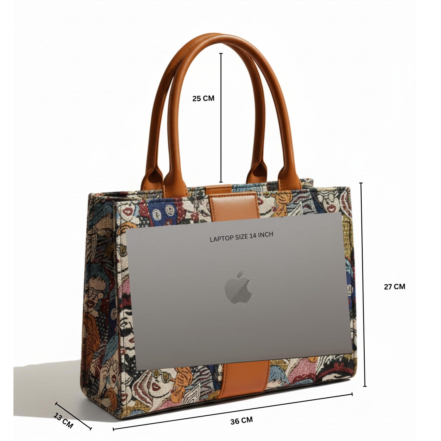 LX LEKHX Women's Tote Bags - Stylish Handbags for Office, College & Party Use | Spacious & Trendy Shoulder Bag for Work, Casual & Evening | Durable, Lightweight & Fashionable Tote for Women (Multi-1)