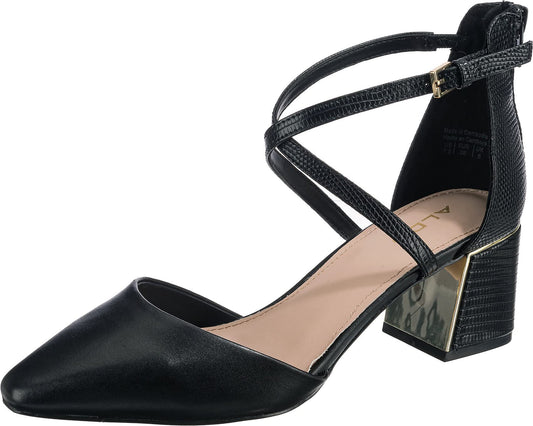 Aldo GRARWEN001 BLACK Women Leather Heels