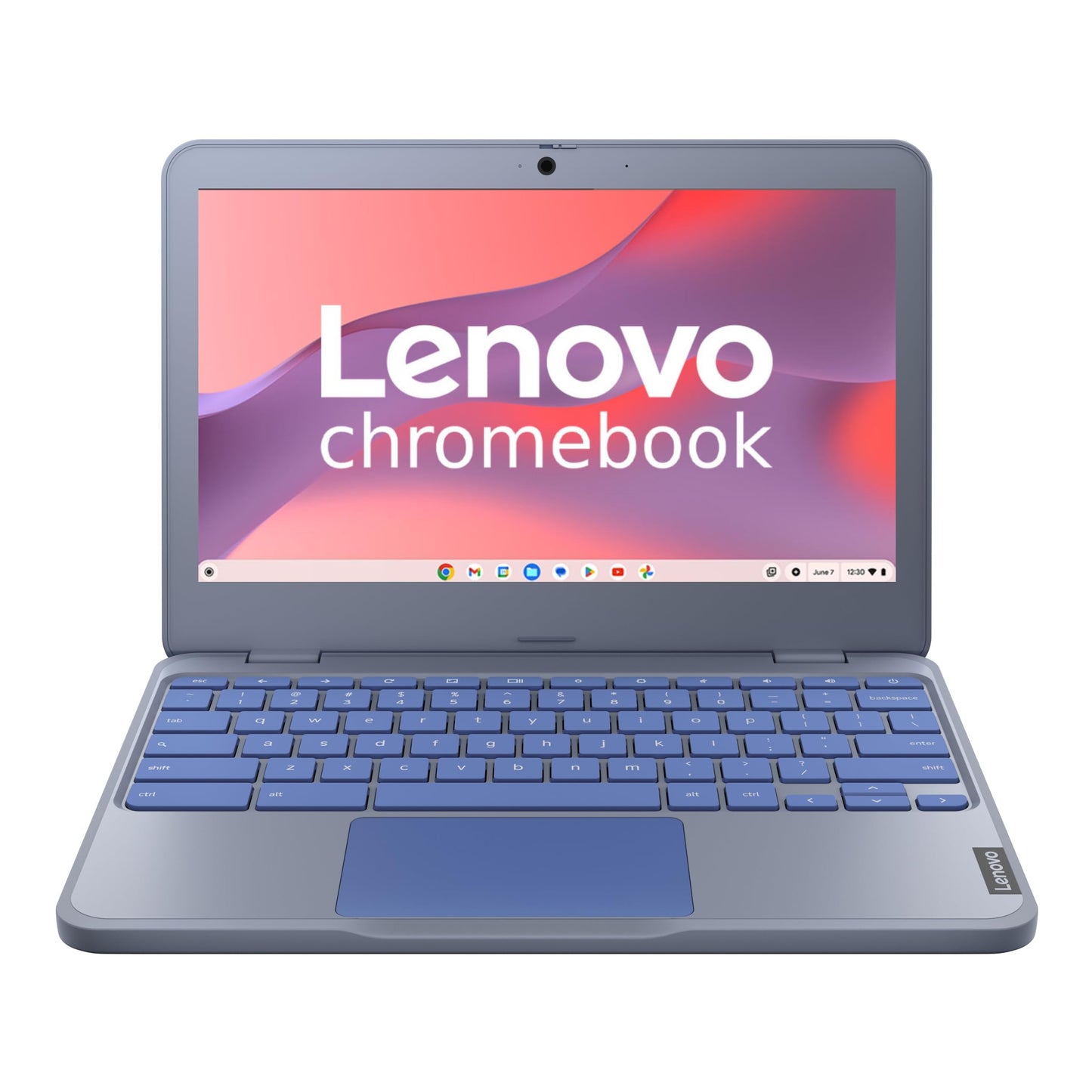 Lenovo {SmartChoice)Chromebook Intel Celeron N4500 (4GB RAM/64GB eMMC 5.1/11.6 Inch (29.46cm)/HD Display/2Wx2 Stereo Speakers/HD Camera/Chrome OS/Blue/1.21Kg), 82UY0014HA
