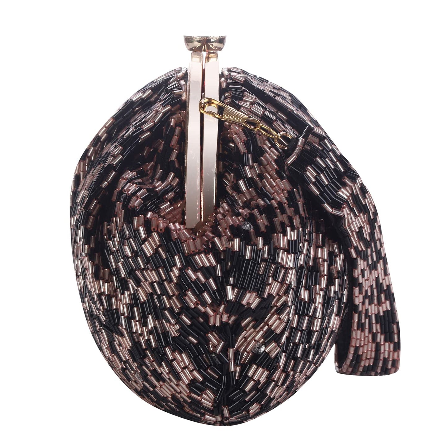 SWISNI Black designer batua bag II Women's Traditional Designer Clutch For Women & Girls II BATUA BAGS