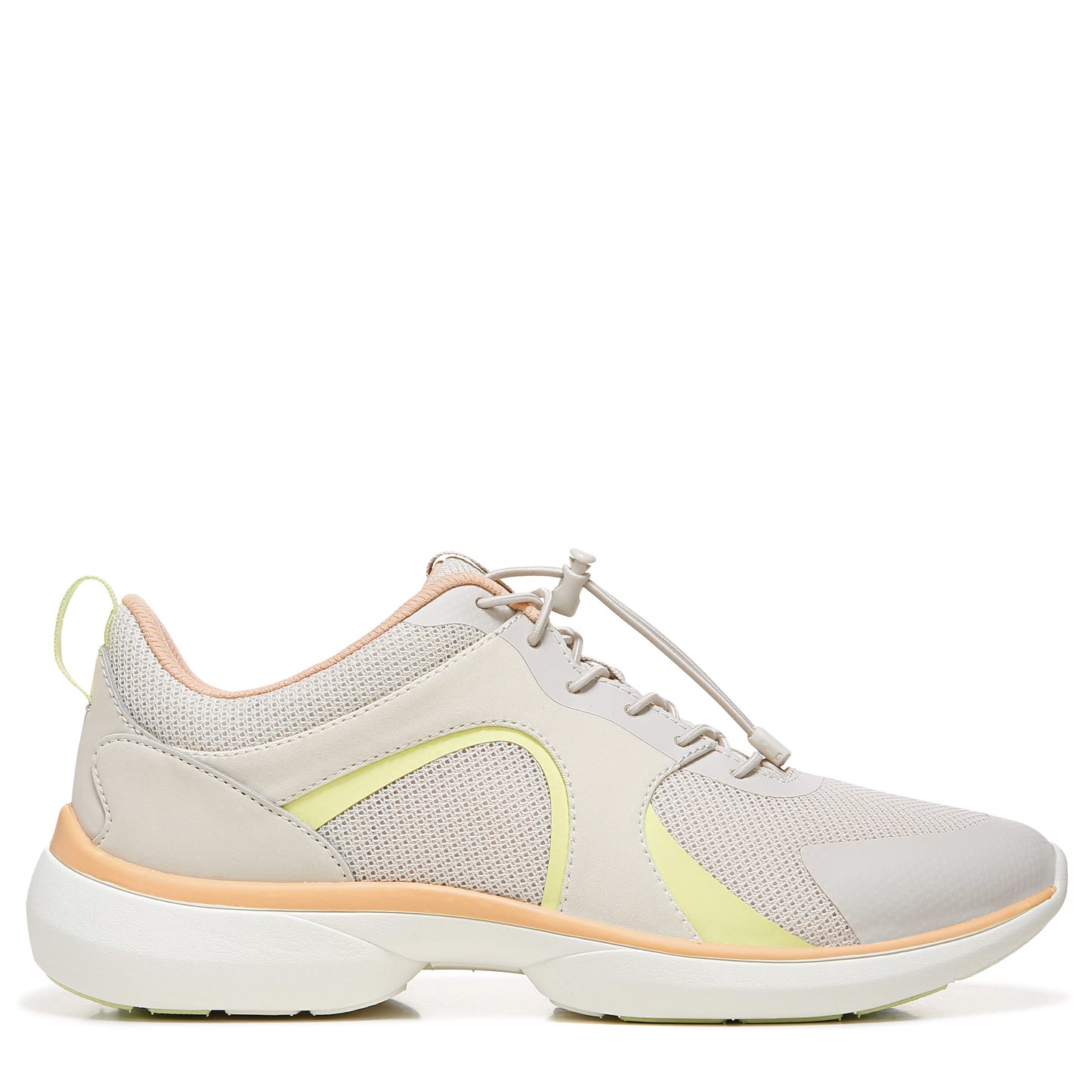 Vionic Olessa Women's Supportive Walking/Athletic Shoe, Cream/Apricot, 10