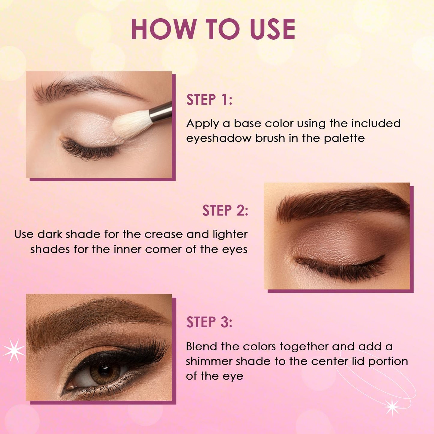 Glam21 Mystique 10 Color Eyeshadow Palette |Long-Lasting | Smudge Free | Long Wearing And Easily Blendable Eye Makeup Palette Matte, Shimmery And Metallic Finish