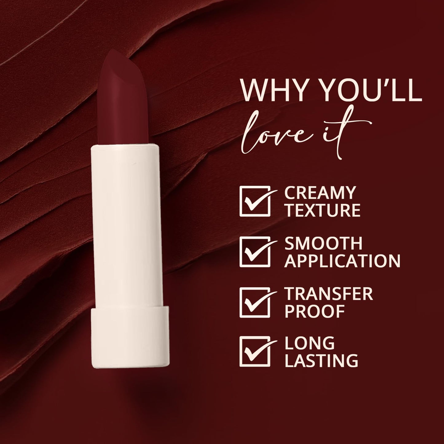 Carlton London Creamy Matte Stardust Bullet Long Stay Lipstick |Enriched with Vitamin E, Castor oil | Intense Colour, Moisturised Lips, Smooth & Light |Upto 8 hrs- 4Gm. (chai latte)