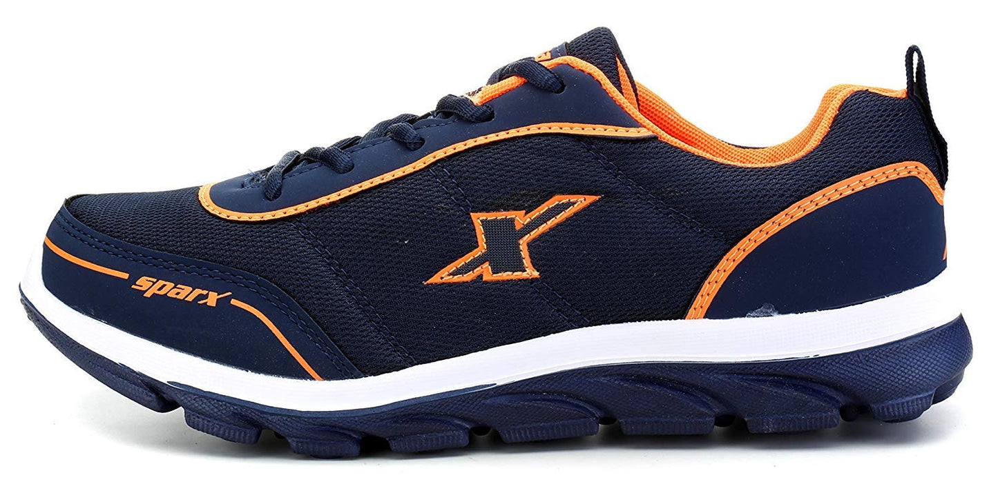 Sparx Men Blue & Orange Sports Shoes-9