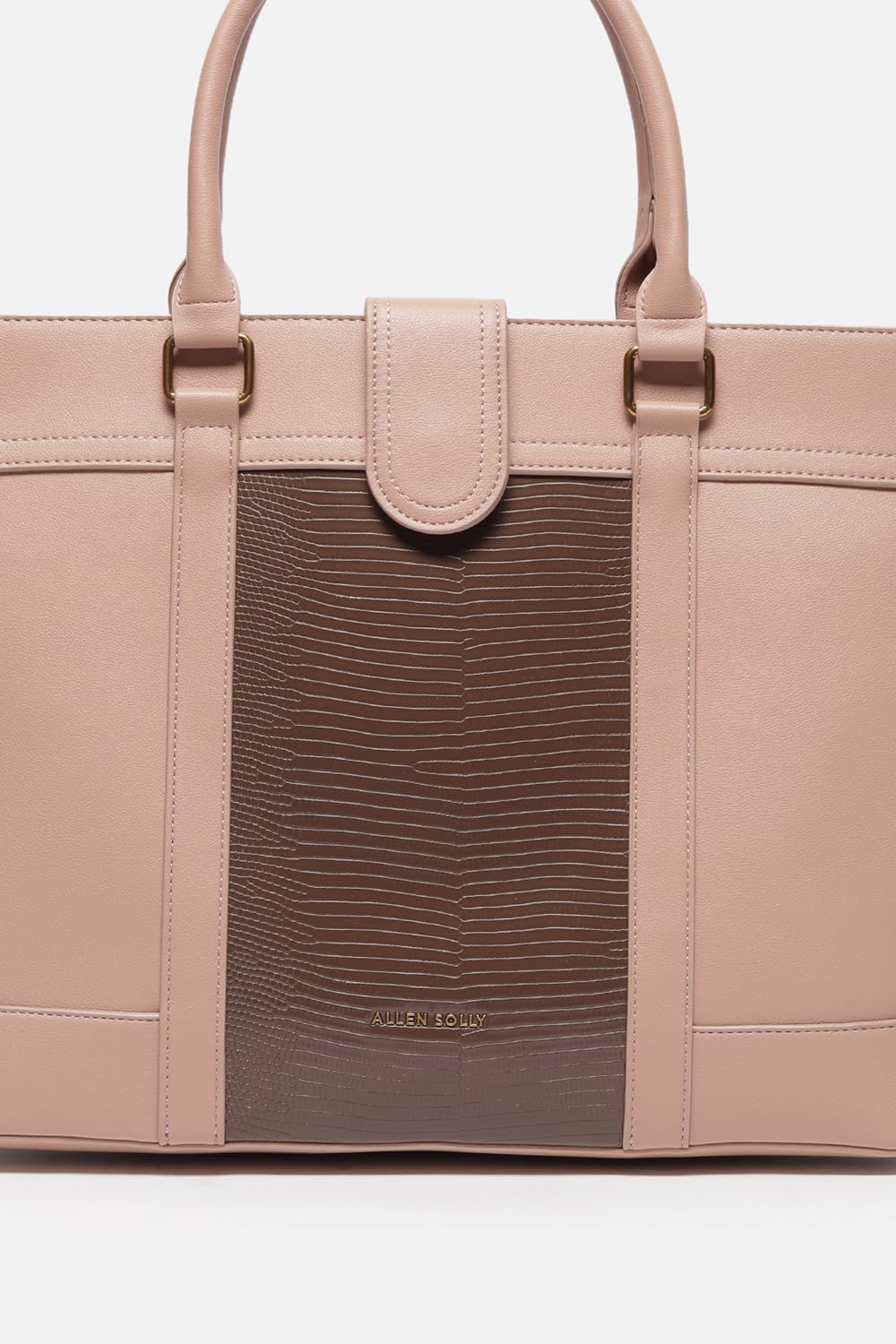 Allen Solly Womens Solid beige HANDBAG