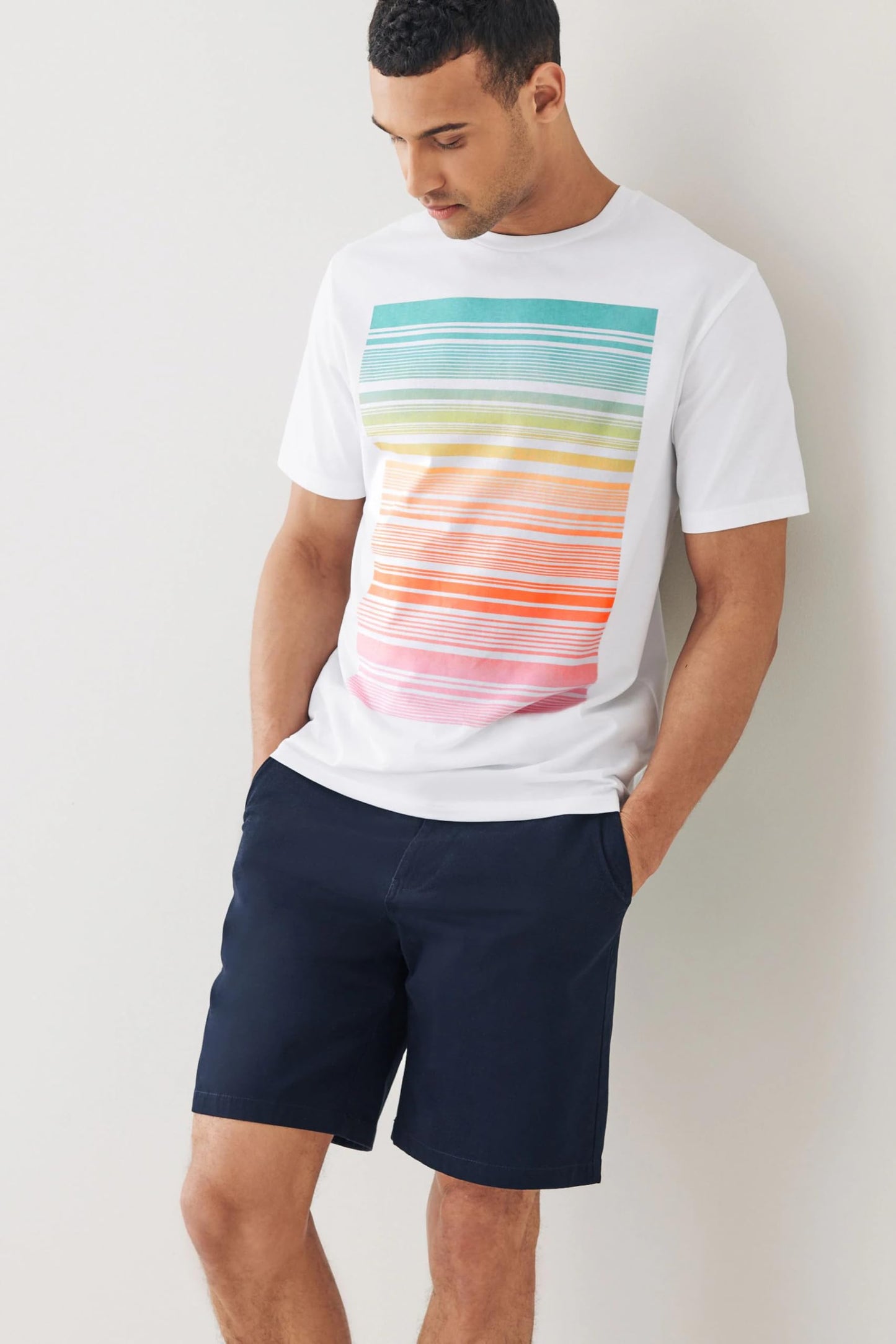 TAGAS Men's Loose Fit Slant Pocket Shorts || Shorts for Mens || Casual Shorts for Mens Navy