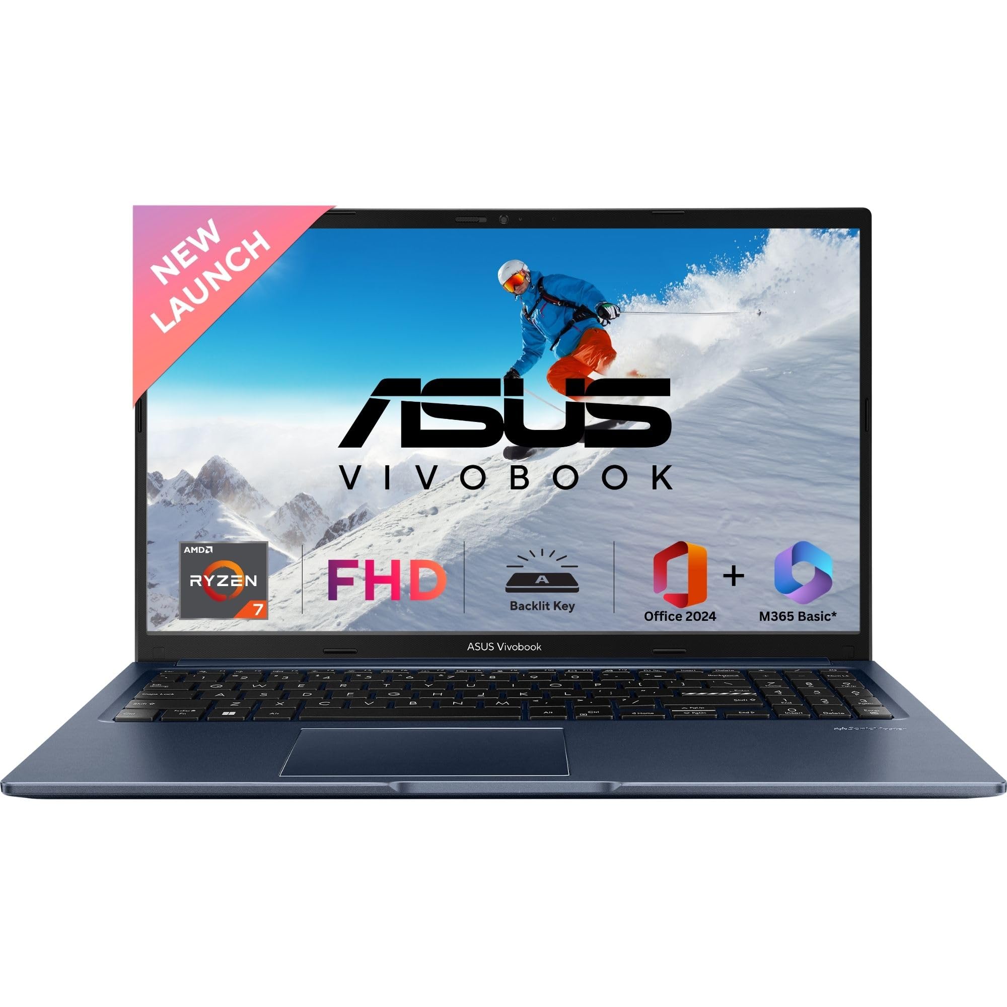ASUS Vivobook 15, Smartchoice, AMD Ryzen 7 5825U, 16GB RAM, 512GB