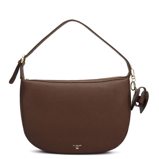Da Milano Women's Leather Shoulder Bag - Brown