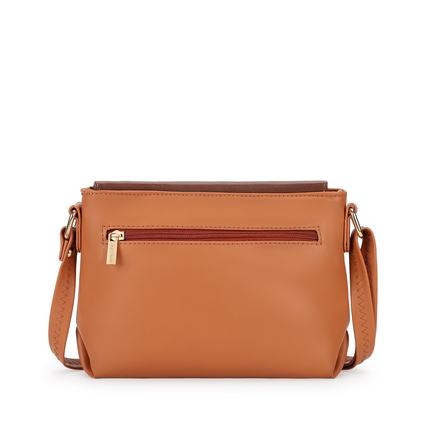 Fastrack Color-Blocked Sling Bag for Women, Girls and Ladies | with Adjustable Strap, Zip Pocket & Magnetic Closure | Ladies Purse Handbag | Slings for Casual Carry