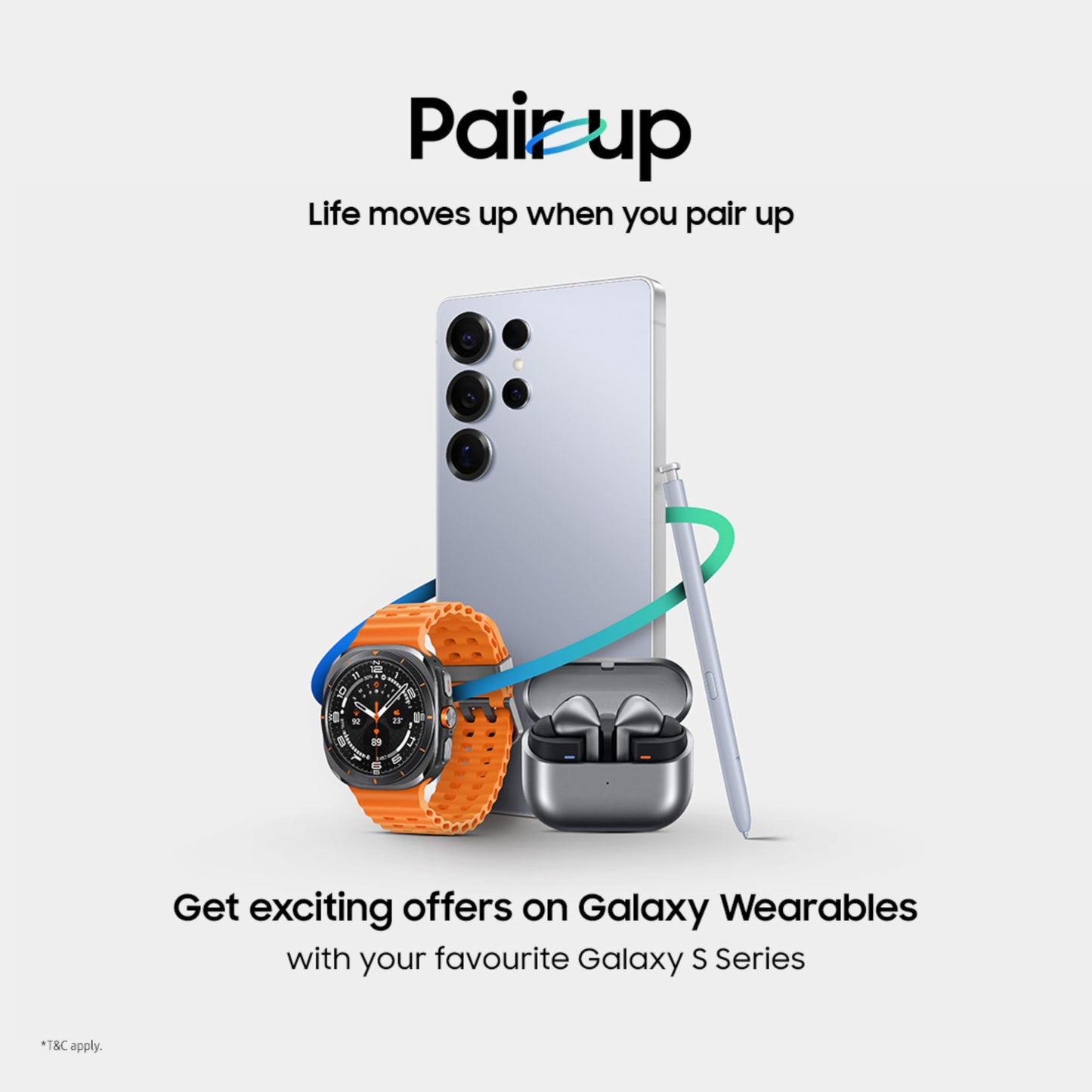 Samsung Galaxy S25 Ultra 5G AI Smartphone (Titanium Silverblue, 12GB RAM, 1TB Storage), 200MP Camera, S Pen Included, Long Battery Life