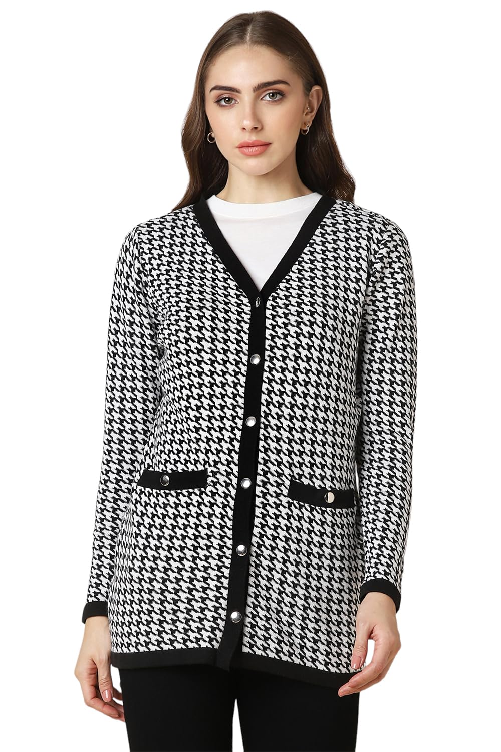 Allen Solly Women's Acrylic Casual Sweater