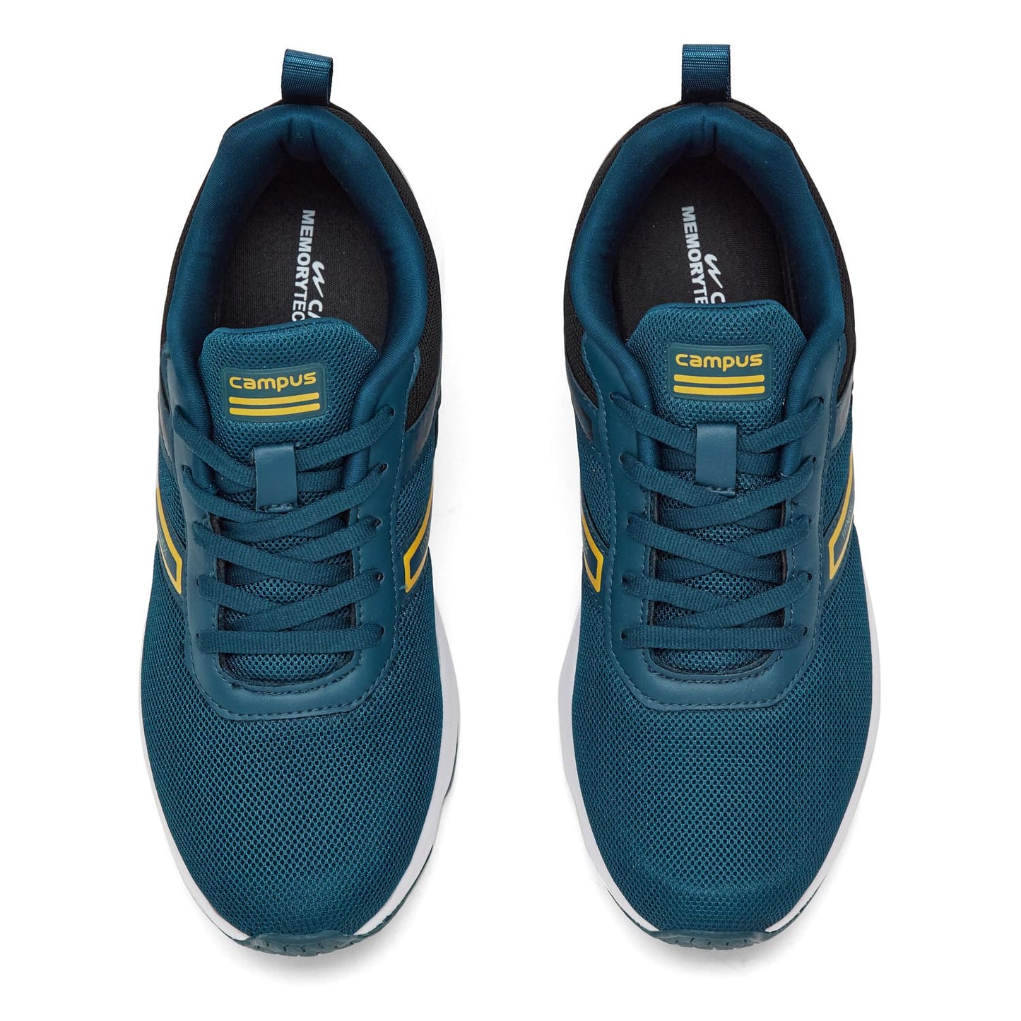 Campus Men's Hurricane BT.GRN/BLK Running Shoes - 9UK/India 6G-842