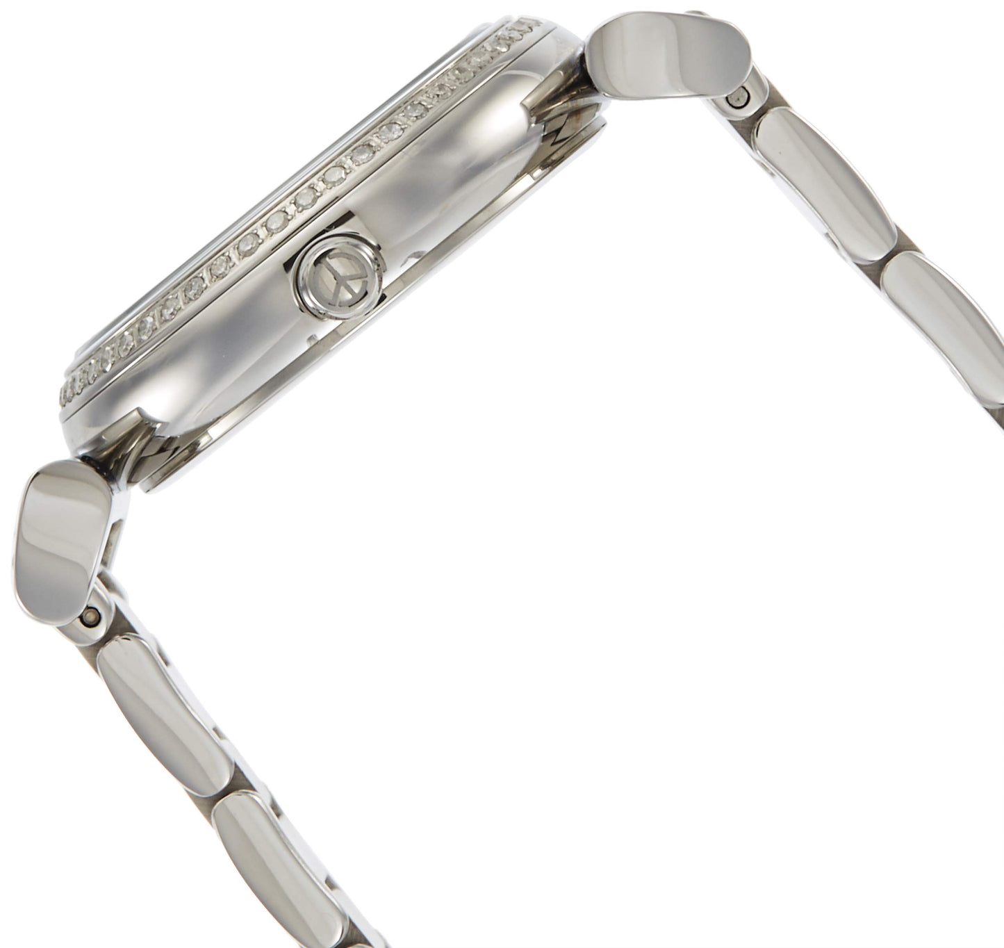 Mathey-Tissot Stainless Steel Analog Mother Of Pearl Dial Women Watch-D410Sai, Silver Band