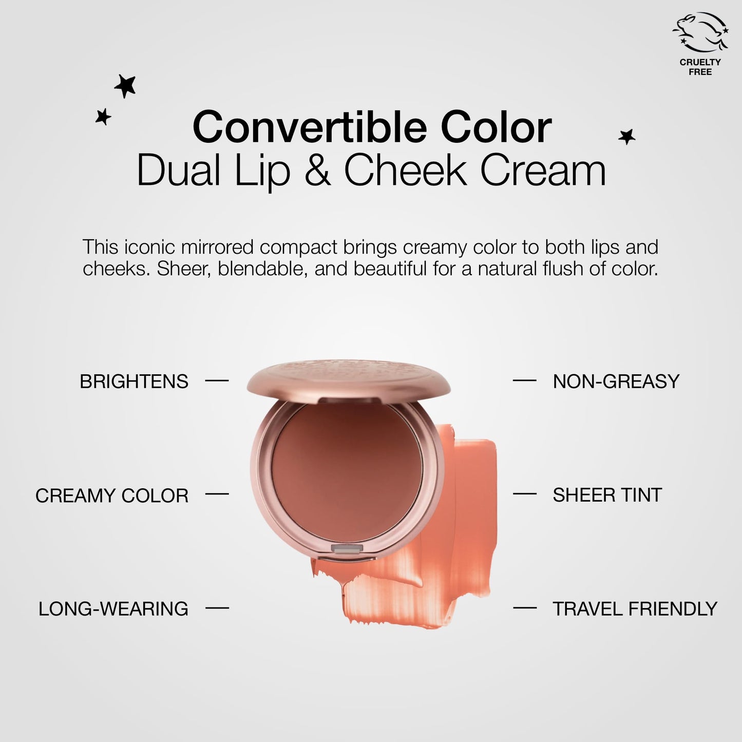 stila Convertible Color Dual Lip And Cheek Cream | Brighten Face with Sheer Tint & Radiant Color | Compact Non-Greasy Makeup