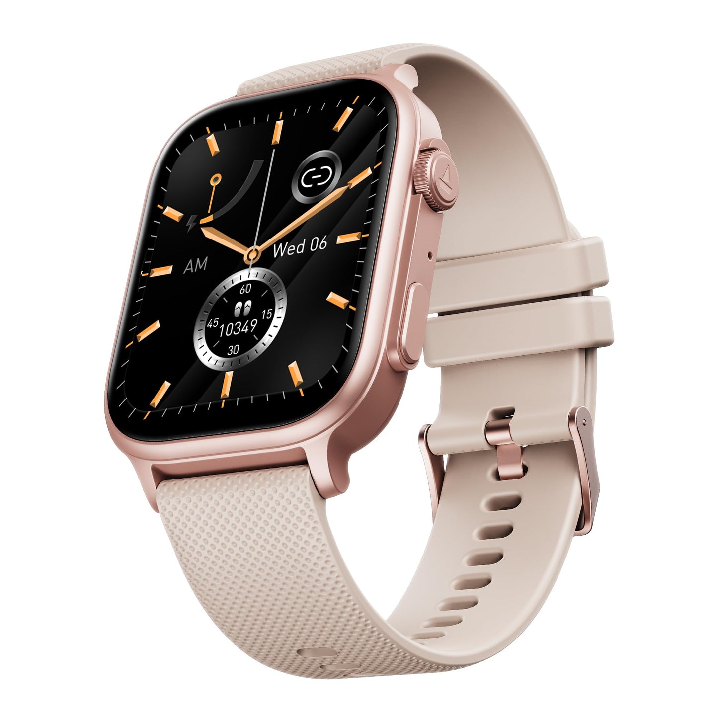 boAt New Launch Storm Infinity Max, 20 Days MAXIMUM Battery, Biggest Battery Capacity Ever! 2.01" (5.1cm)Display, Functional Crown, AI Nudges, BT Calling, Smart Watch for Men & Women (Cherry Blossom)