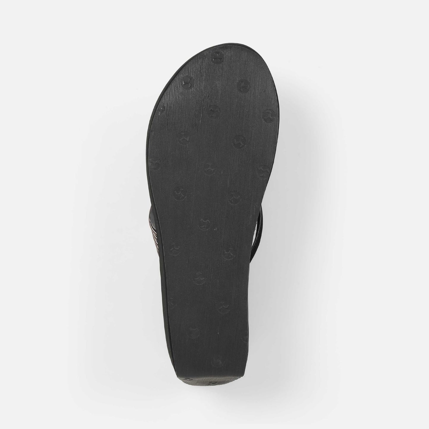 Mochi Women's Open Casual - Slippers with Black Platforms UK/3 EU/36(34-418)