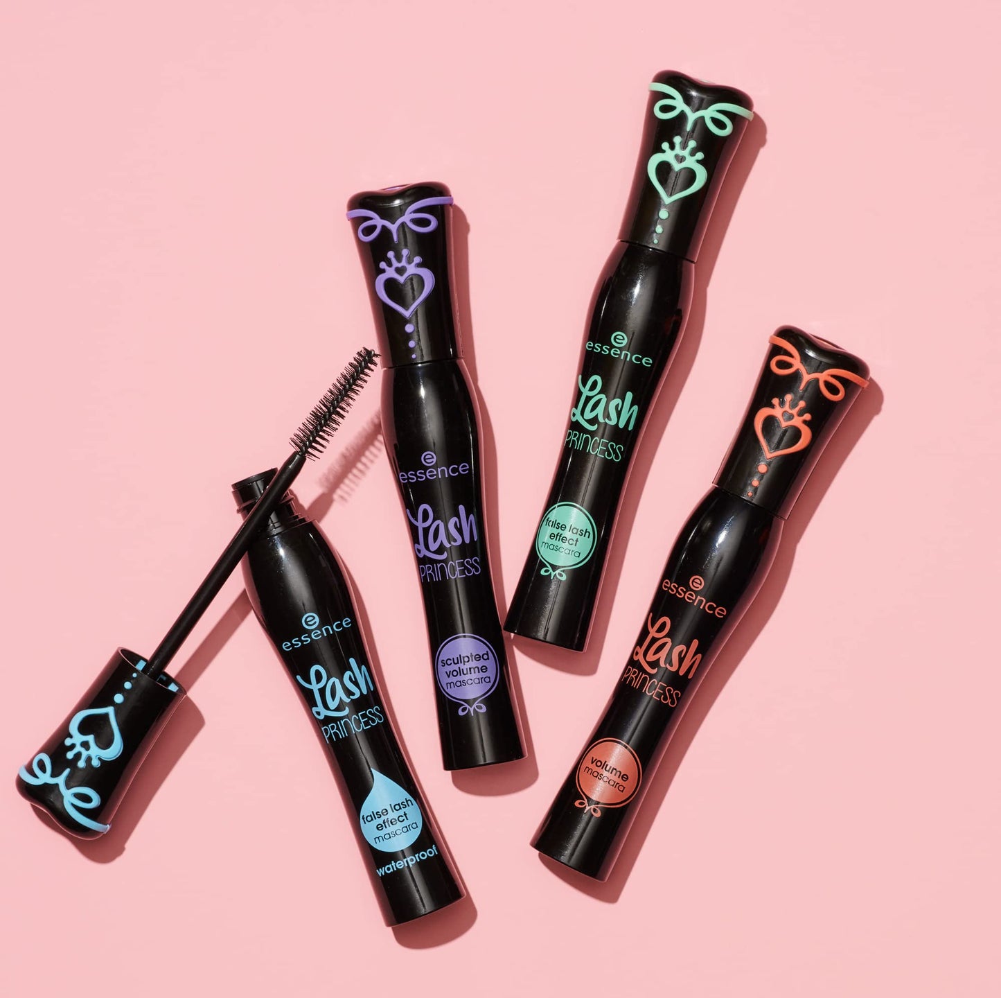 essence | Lash Princess False Lash Effect Mascara | Gluten & Cruelty Free | Black (MIXED Holiday 4-Pack) | Perfect Stocking Stuffer Gift
