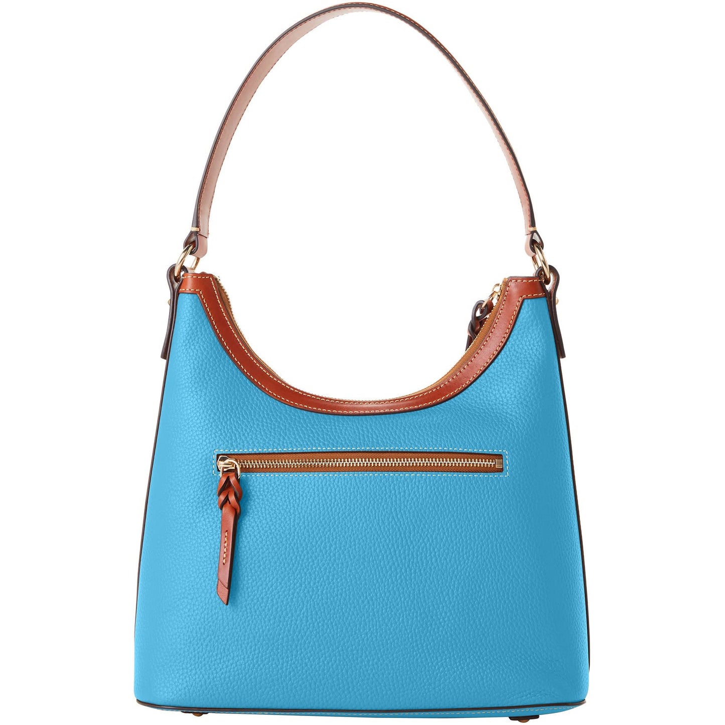 Dooney & Bourke Handbag, Pebble Grain Hobo Shoulder Bag - Sky Blue, Sky Blue, One Size