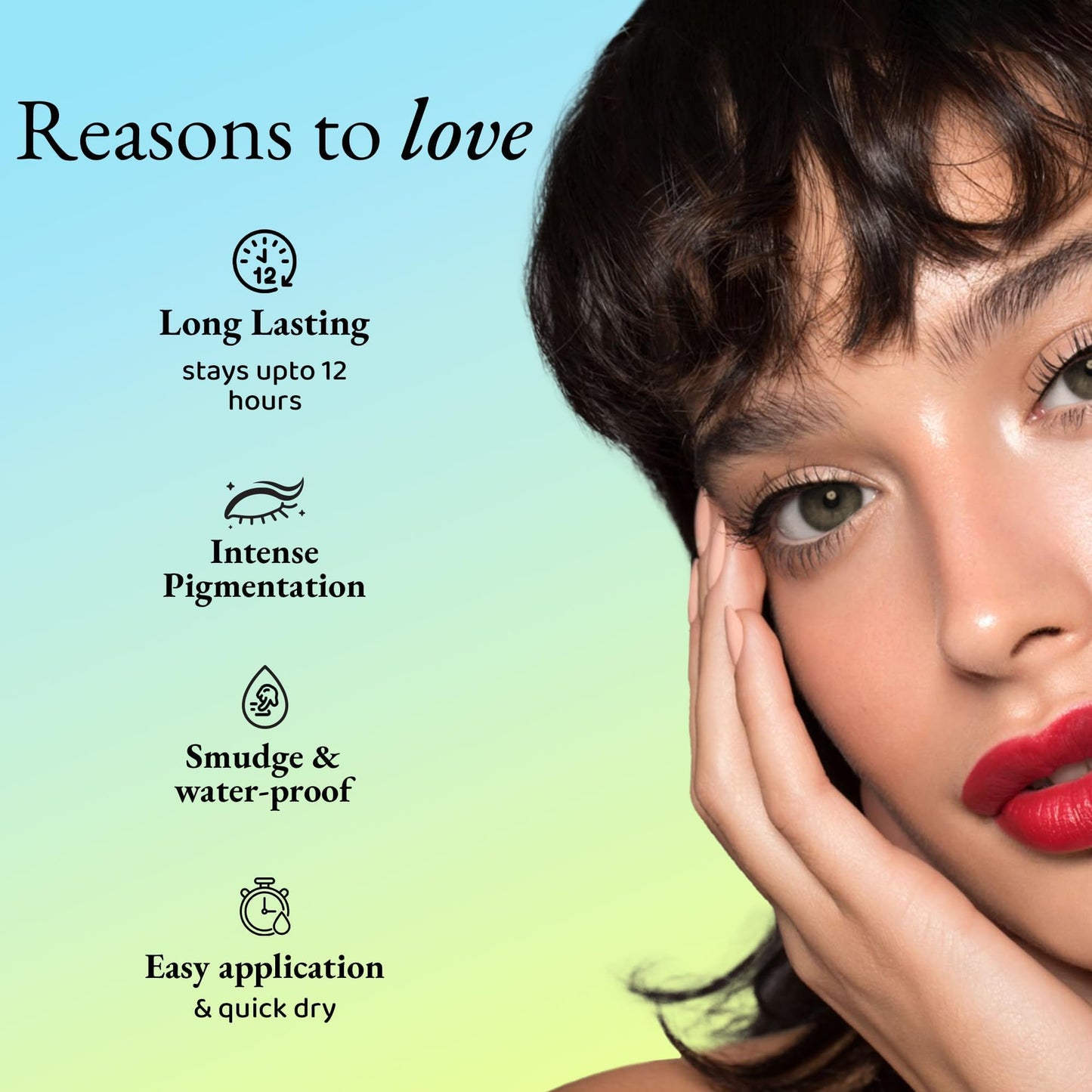 Elitty Dark Secret Pop Colour Waterproof Liquid Eyeliner Combo (Pack of 2) | Matte Shades (Black, Brown) | Lasts Upto 12 Hrs | 4 ML Each