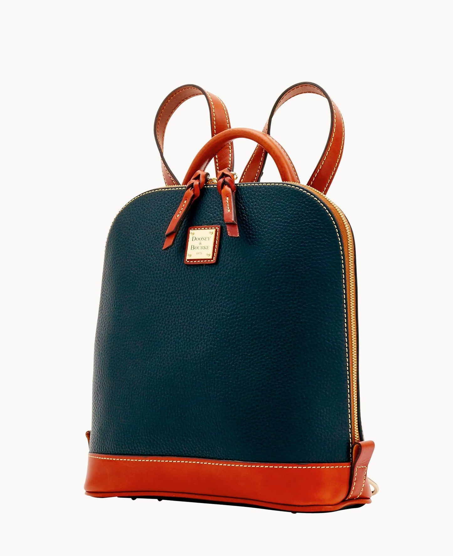 Dooney & Bourke Handbag, Pebble Grain Zip Pod Backpack, Black, One Size, Casual