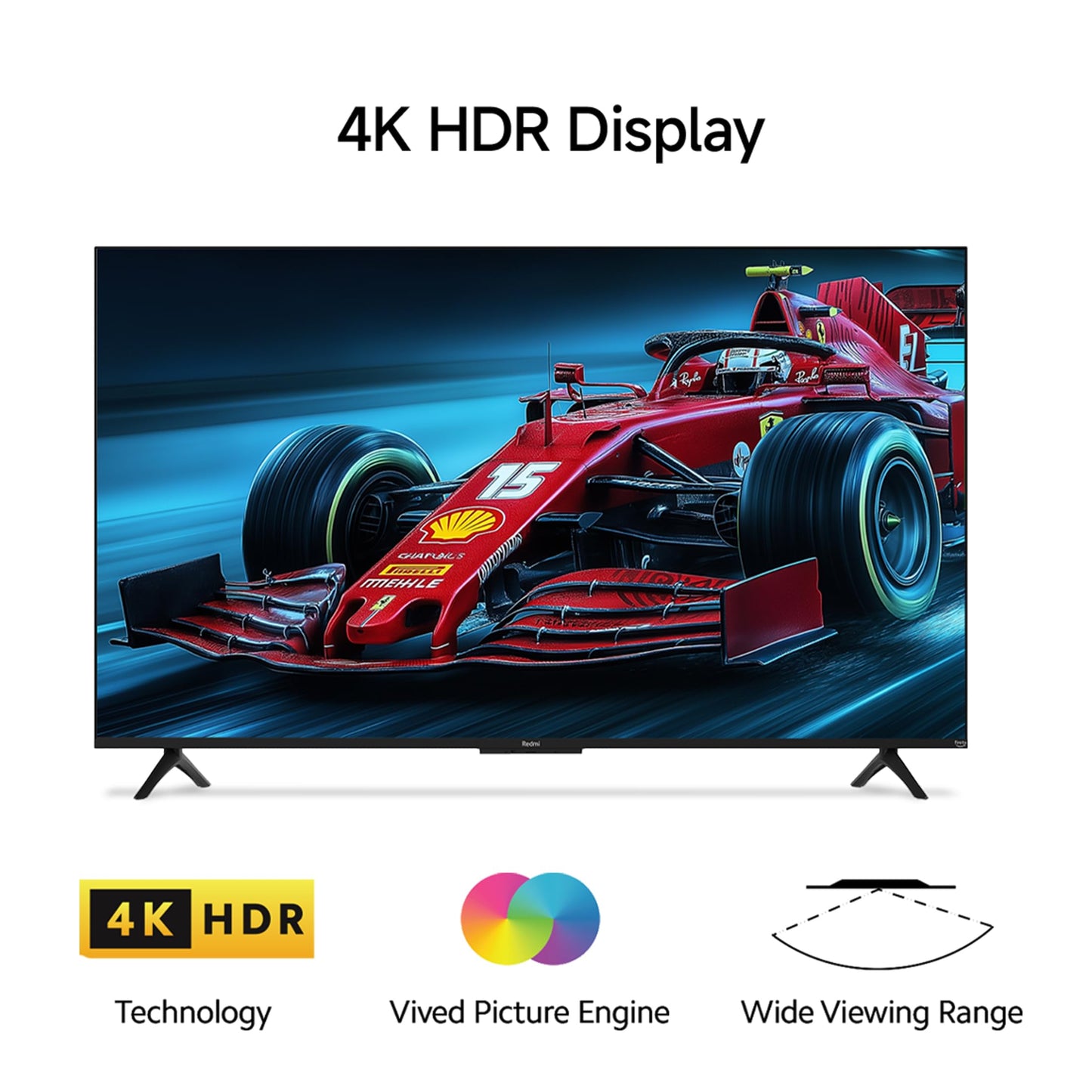 Redmi Xiaomi 108 cm (43 inch) F Series Ultra HD 4K LED Smart Fire TV L43MA-FVIN