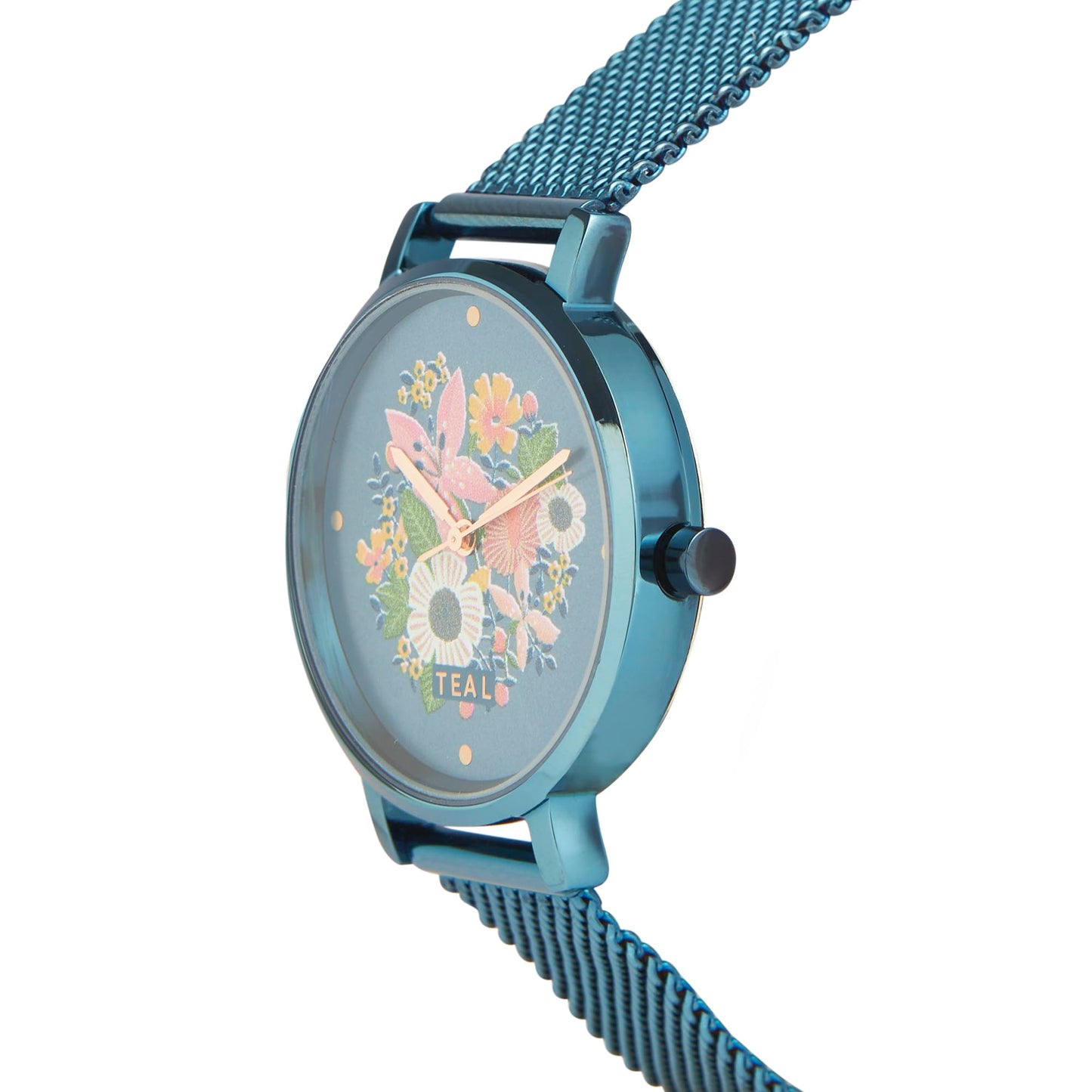 TEAL BY CHUMBAK Round Dial Analog Hand Watch for Women, Wrist Watch for Teenage Girls, Ladies Ghadi, Gifts for Women/Girls/Ladies, Stylish Fashion Watch for Casual/Work